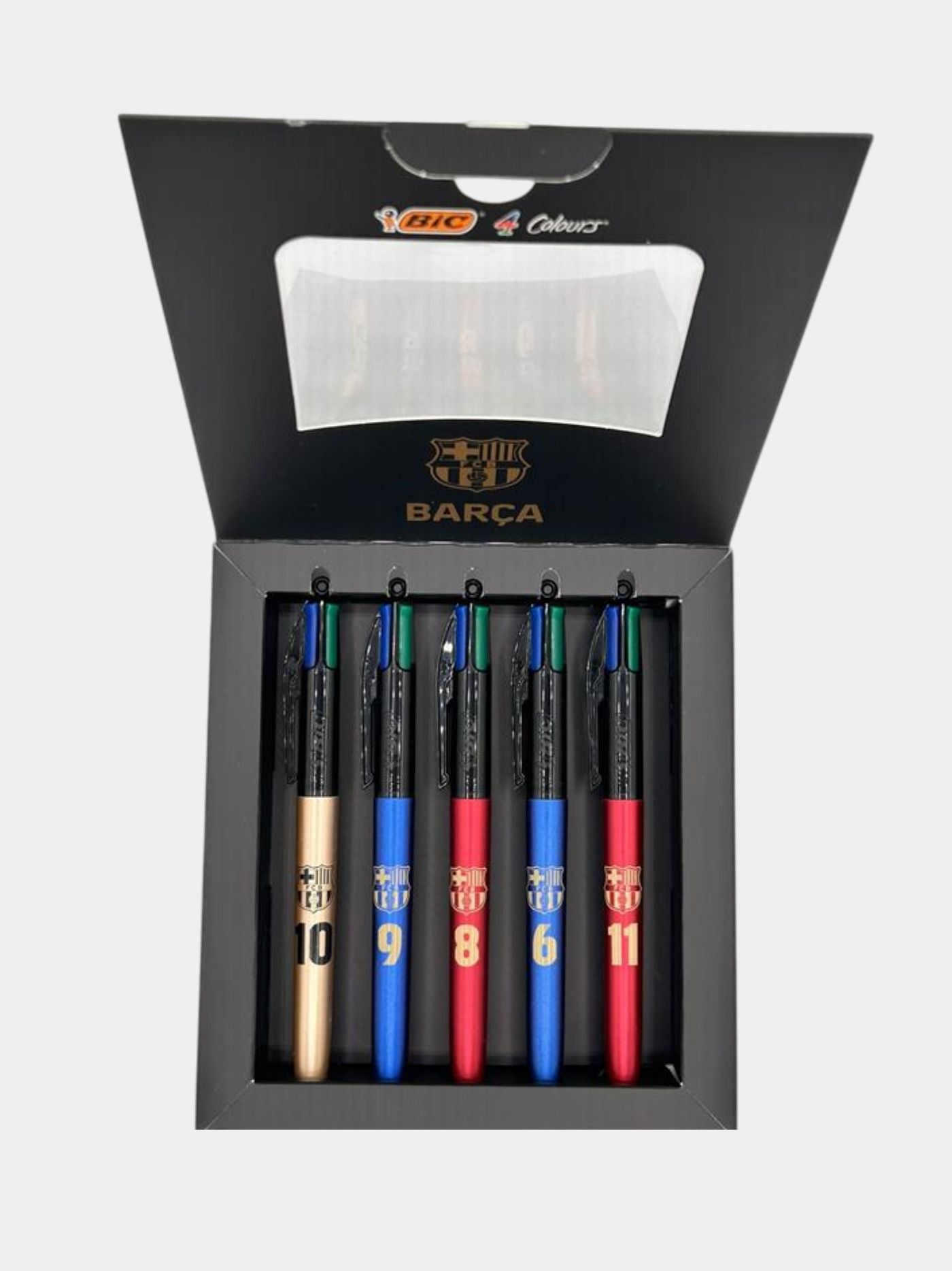 BIC 5 Bolígrafs Jugadors Caixa FC Barcelona