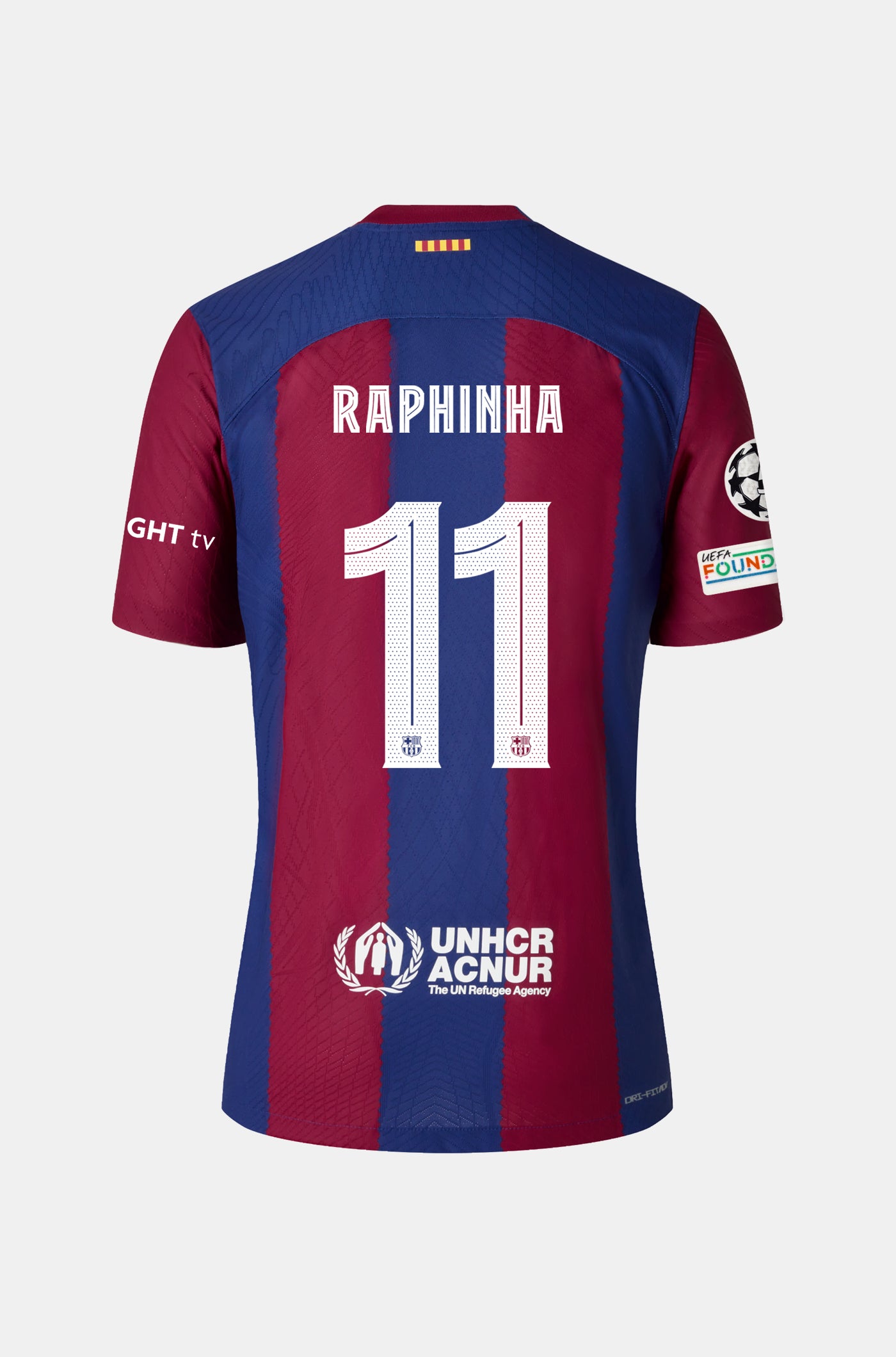 UCL FC Barcelona home shirt 23/24 - Long-sleeve - RAPHINHA
