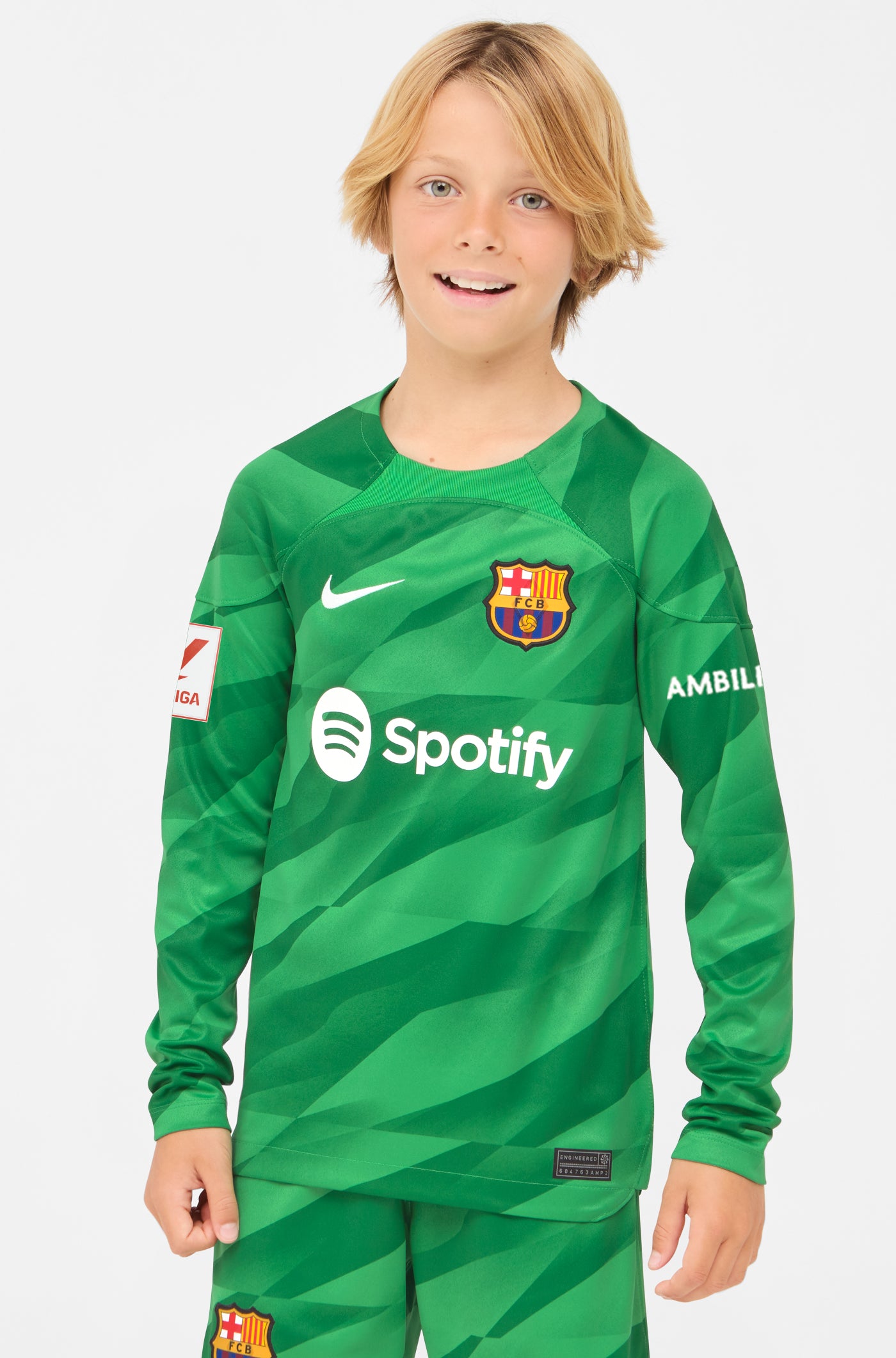 LFP FC Barcelona Goalkeeper shirt 23/24 - Junior