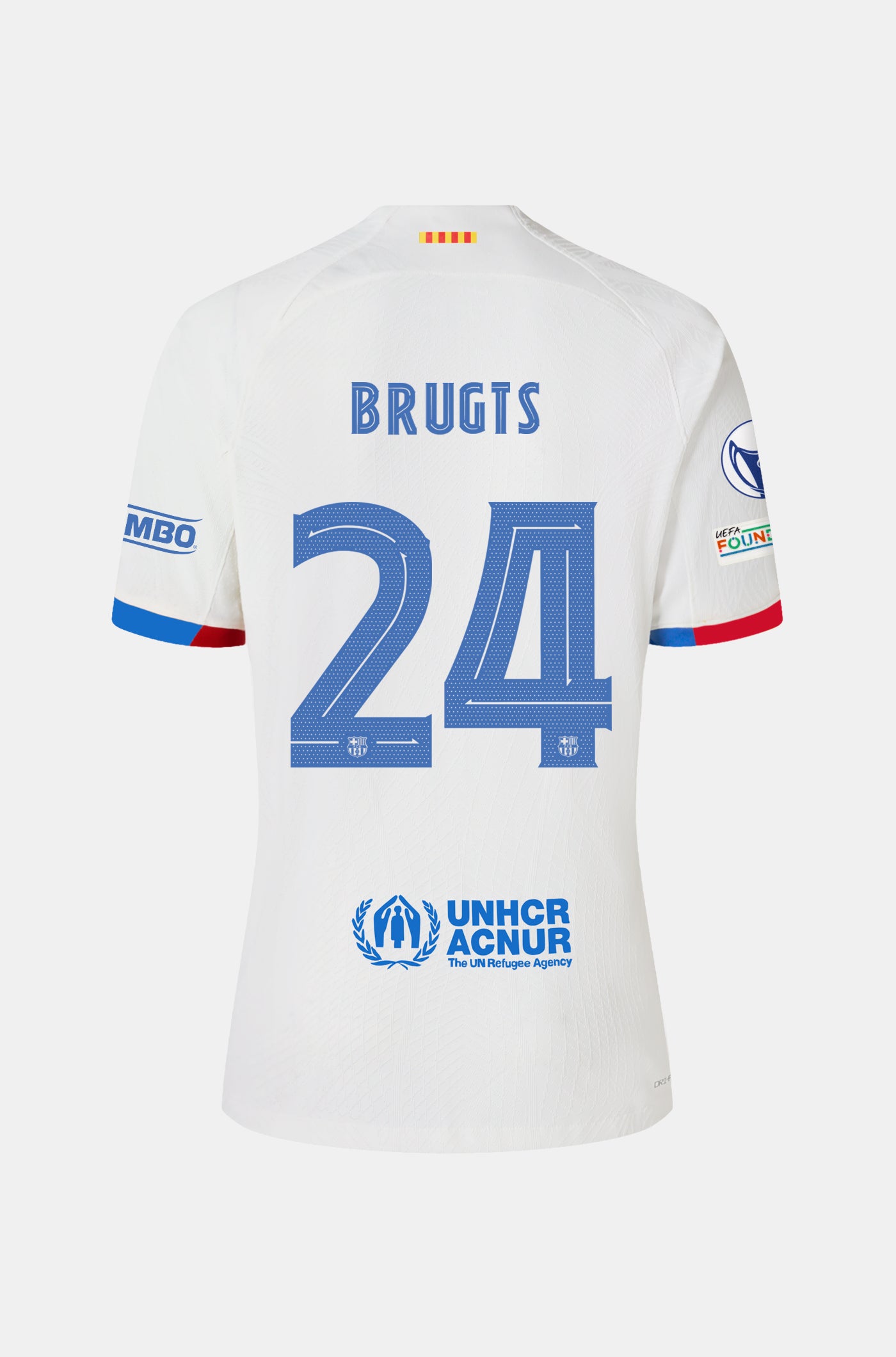 UWCL FC Barcelona Away Shirt 23/24 Player’s Edition - Women  - BRUGTS