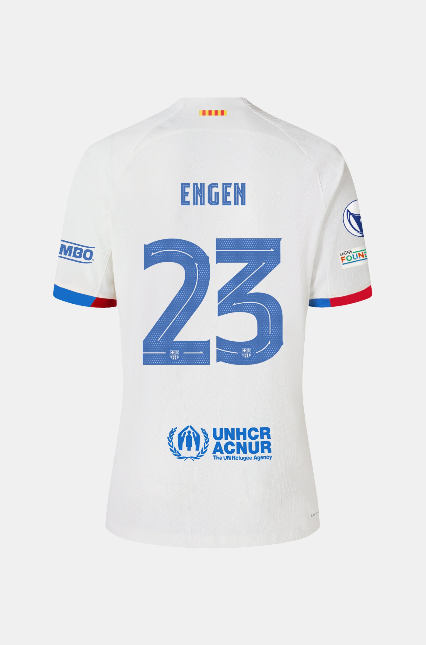 UWCL FC Barcelona away shirt 23/24 – Junior  - ENGEN