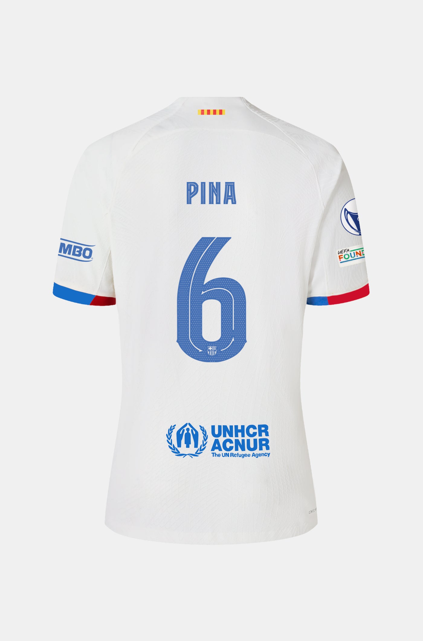 UWCL FC Barcelona Away Shirt 23/24 Player’s Edition - Women  - PINA