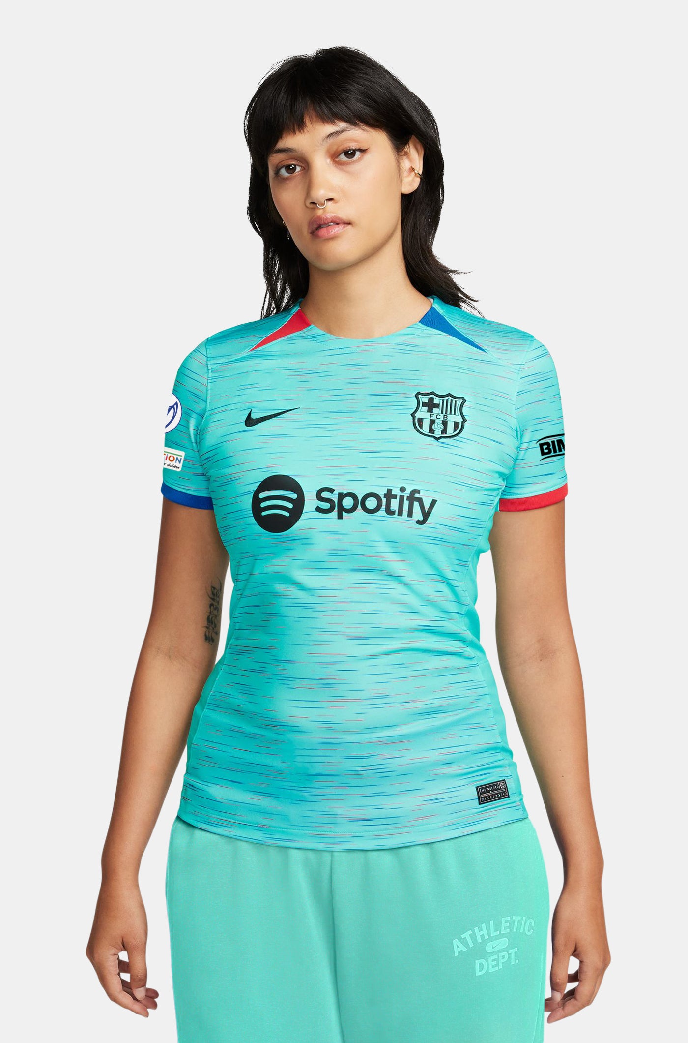 UWCL Camiseta tercera equipación FC Barcelona 23/24 - Mujer