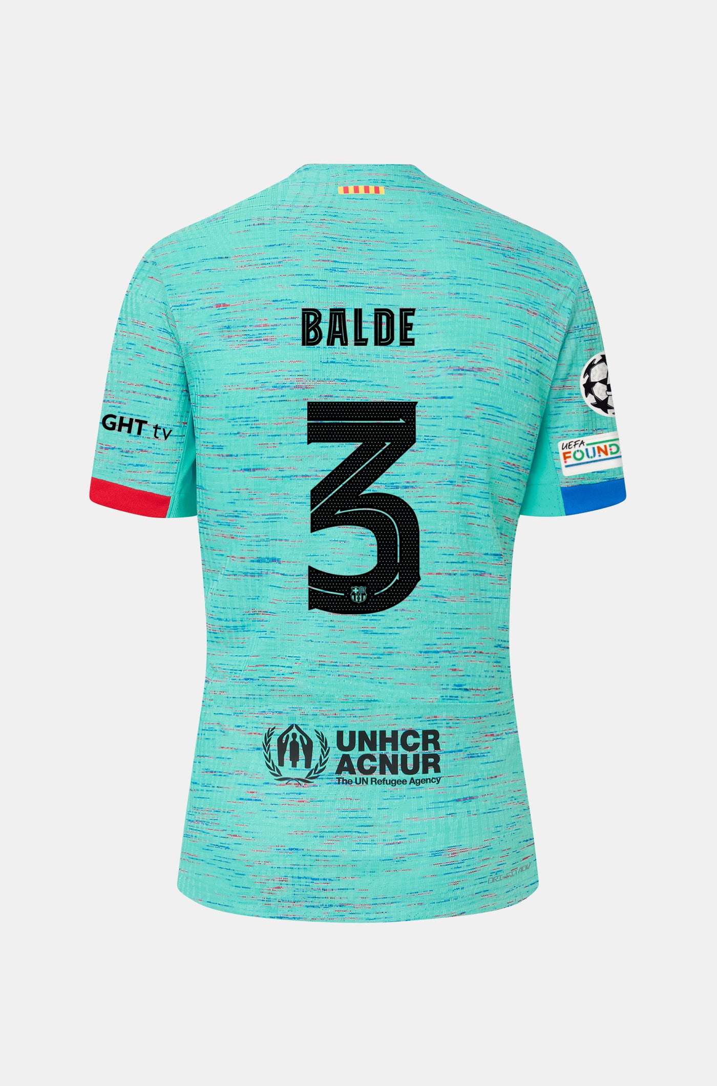 UCL FC Barcelona third shirt 23/24 Player’s Edition - BALDE