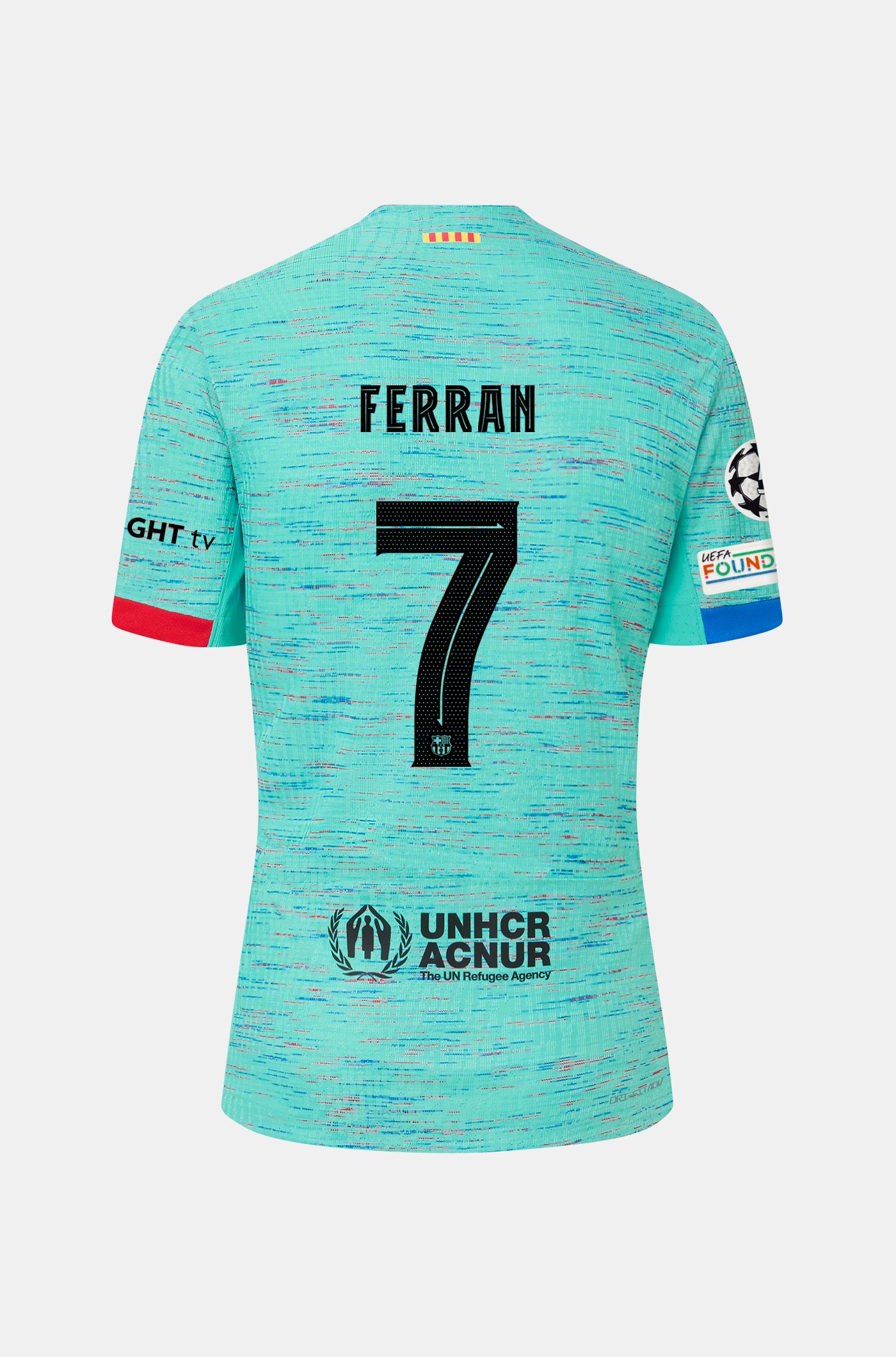 UCL FC Barcelona third shirt 23/24 Player’s Edition - FERRAN