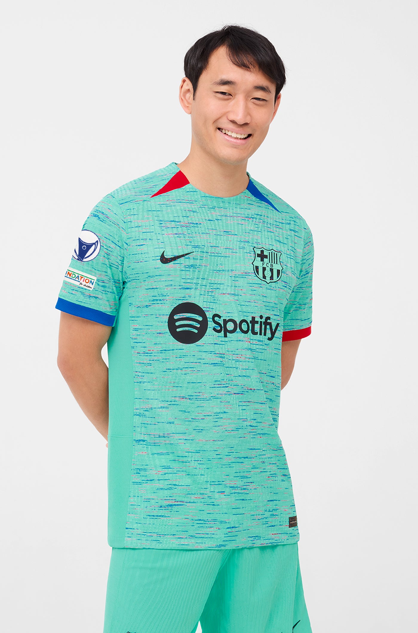 UWCL FC Barcelona third shirt 23/24 Player's Edition - PAREDES