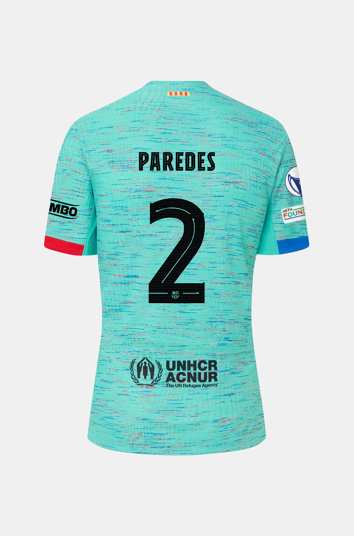 UWCL FC Barcelona third shirt 23/24 – Men - PAREDES