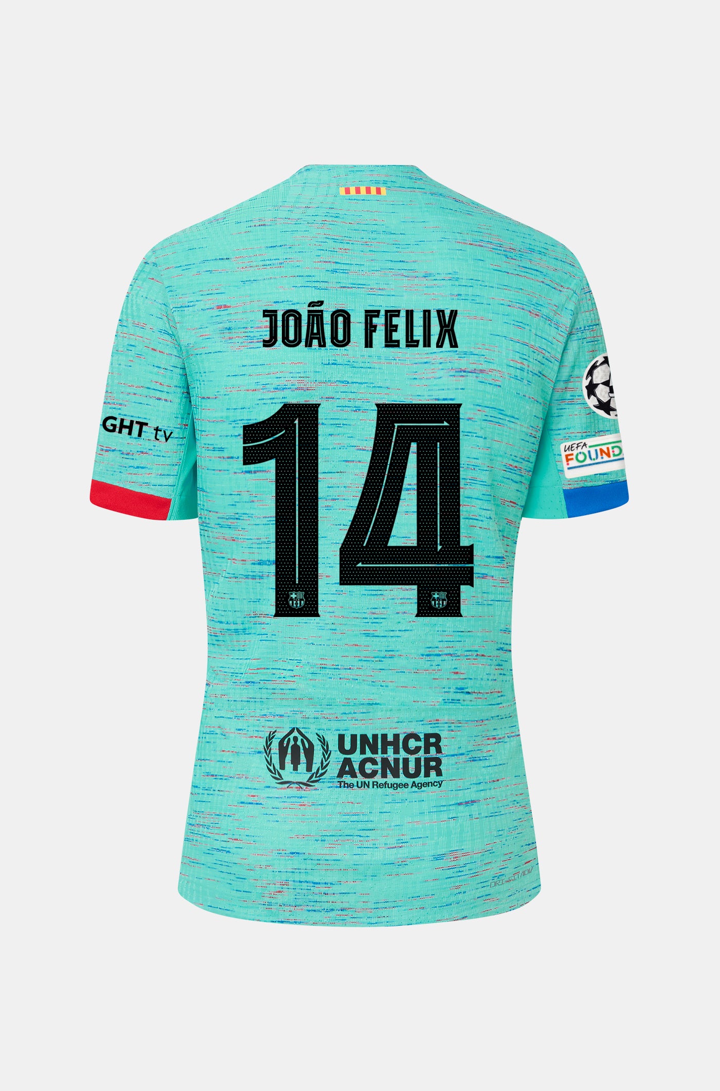 UCL FC Barcelona third shirt 23/24 - Junior - JOÃO FELIX