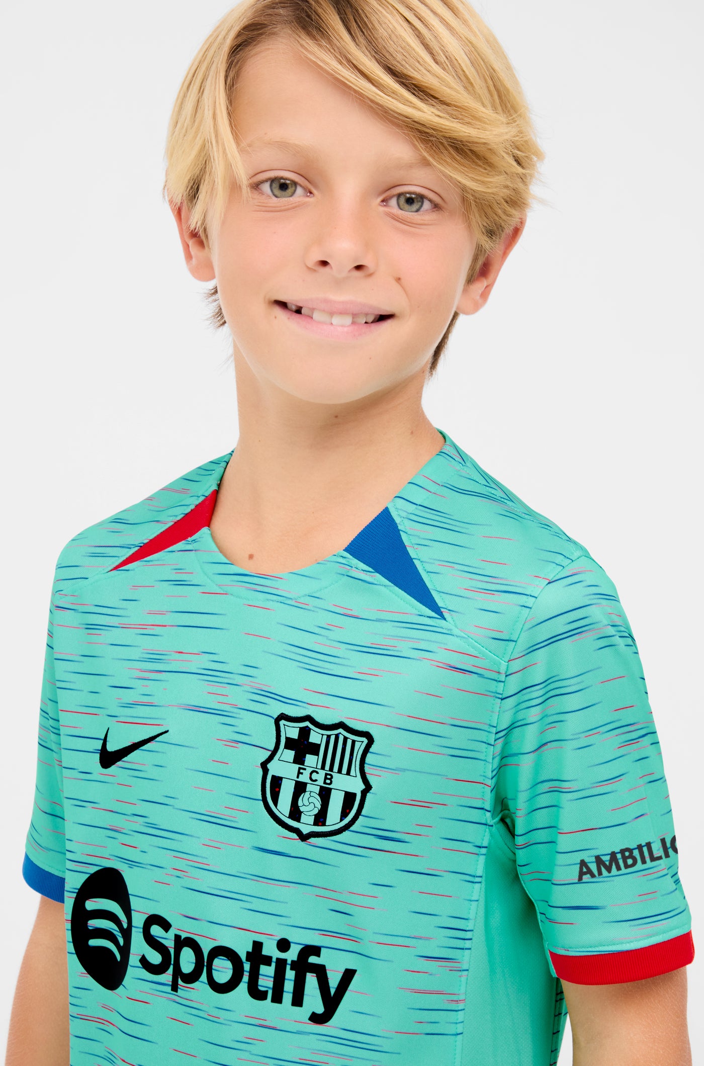UCL Camiseta tercera equipación FC Barcelona 23/24 - Junior 