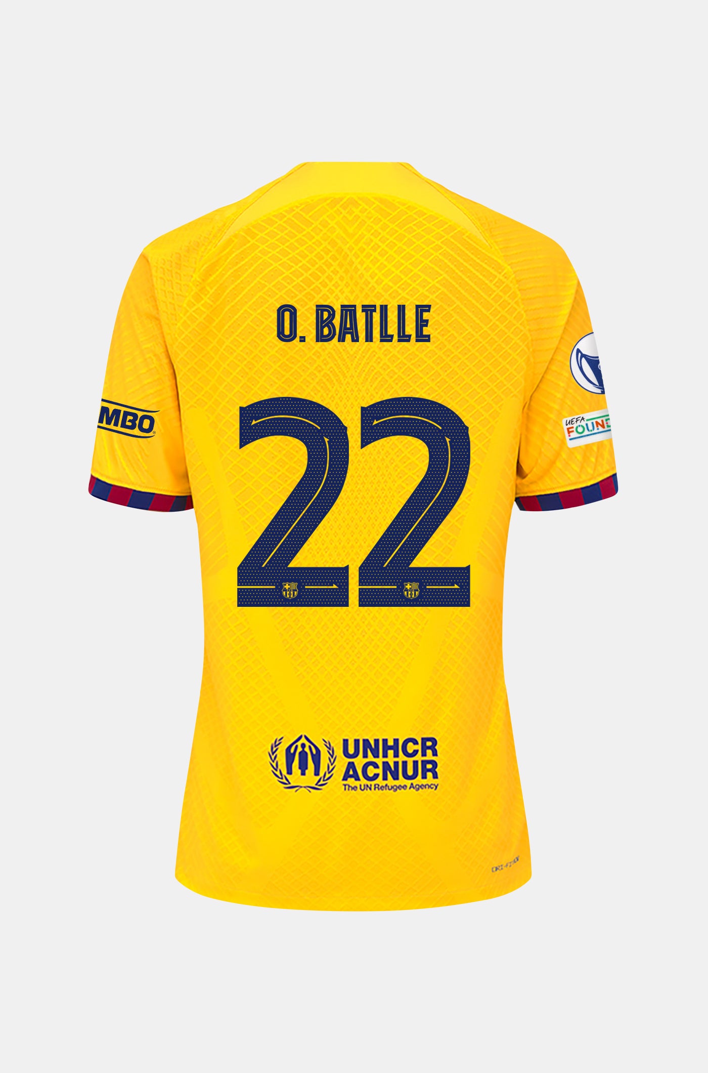 UWCL FC Barcelona Fourth Shirt 23 24 Women O BATLLE Bar a uwcl-fc-barcelona-fourth-shirt-23-24-women-o-batlle-bar-a