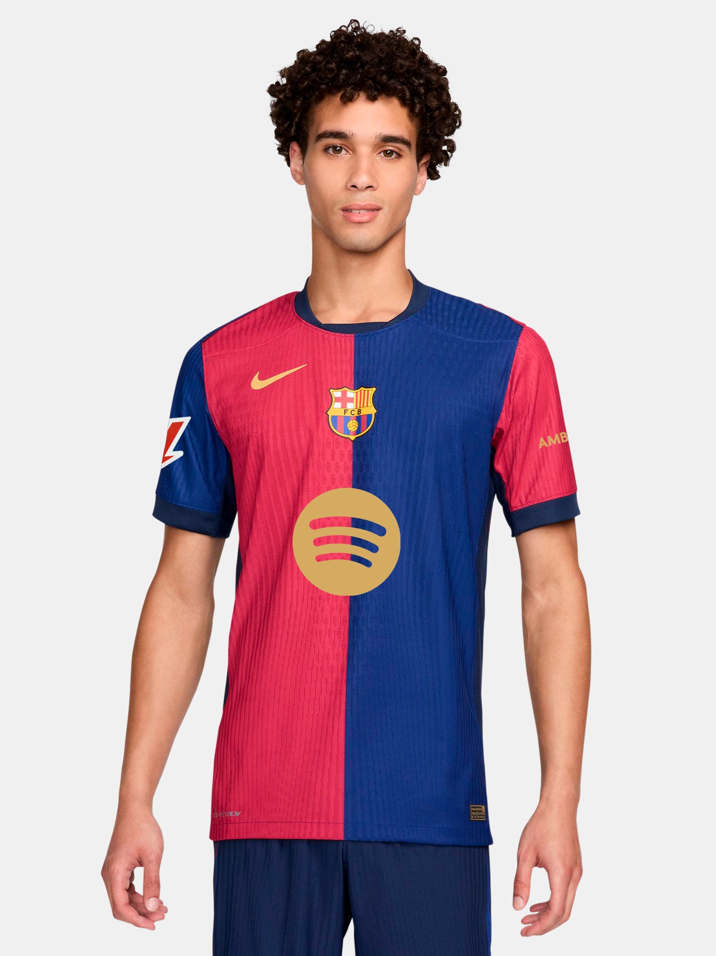 La Liga Barcelona Jerseys By Year #19 Lamine Yamal Barcelona Home