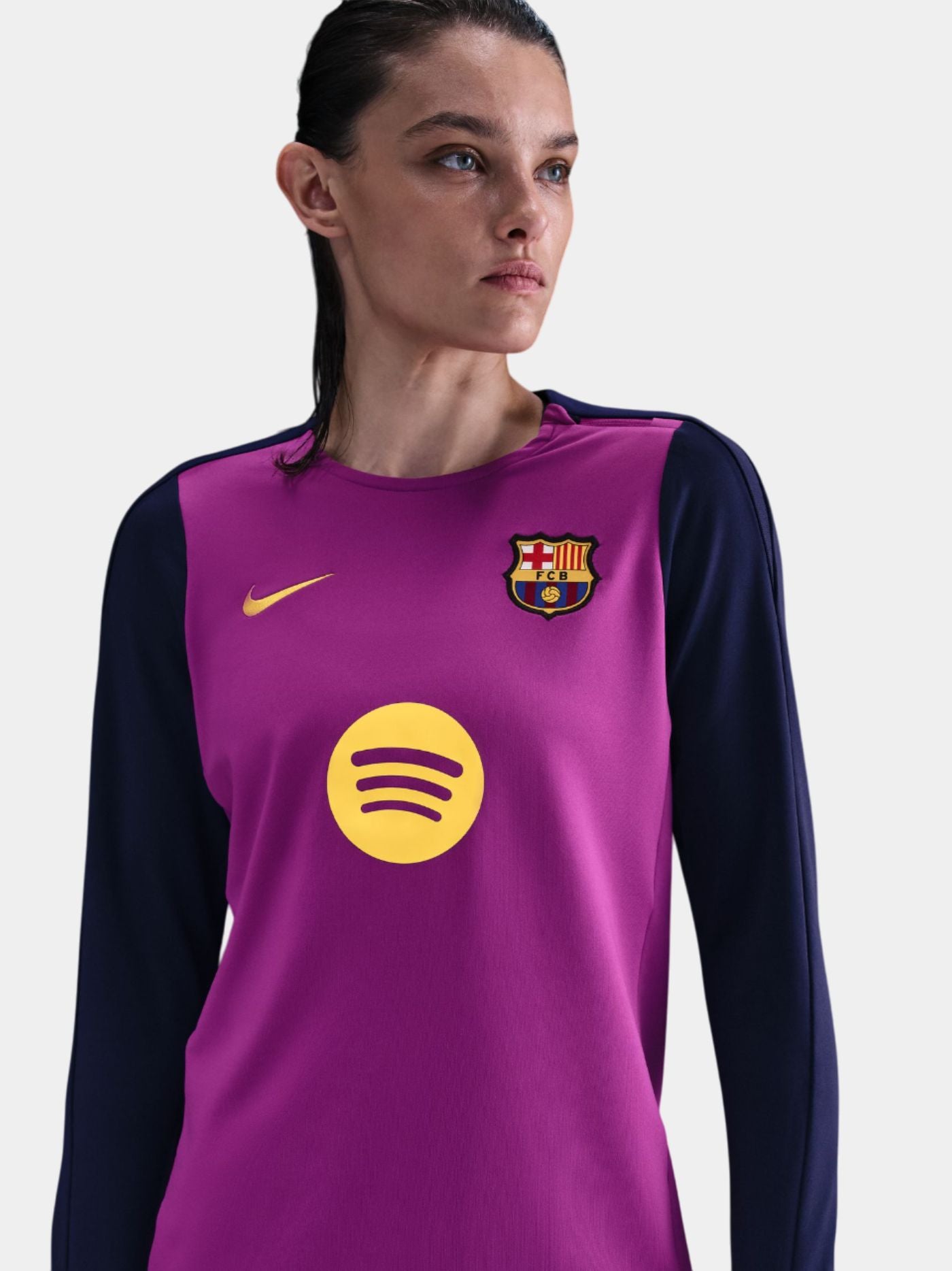 新品 FC Barcelona 長袖ジャーSサイズ FC Barcelona training sweatshirt 24/25 - Dri-Fit ADV - Women