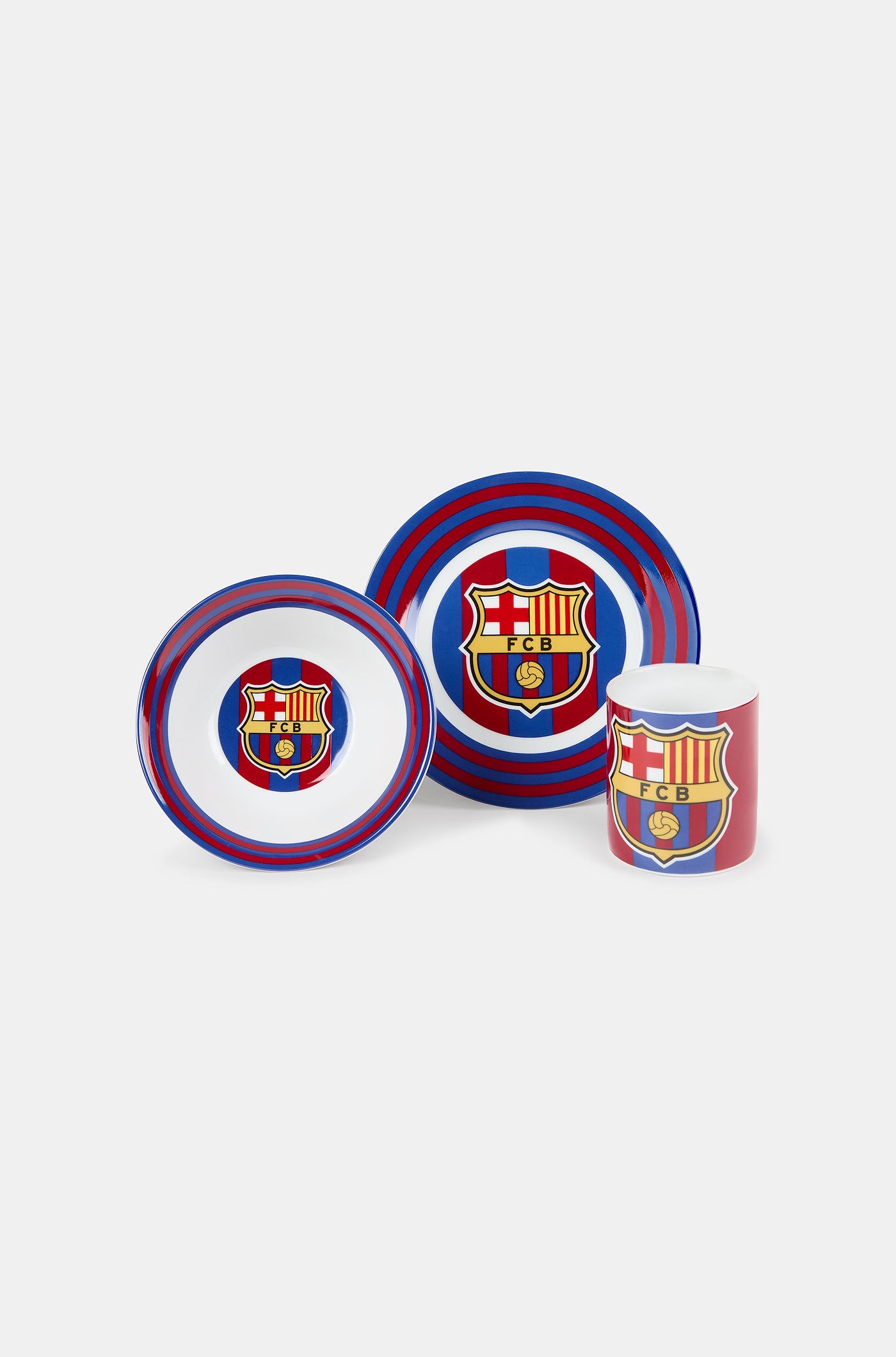 Set de desayuno para bebé del FC Barcelona