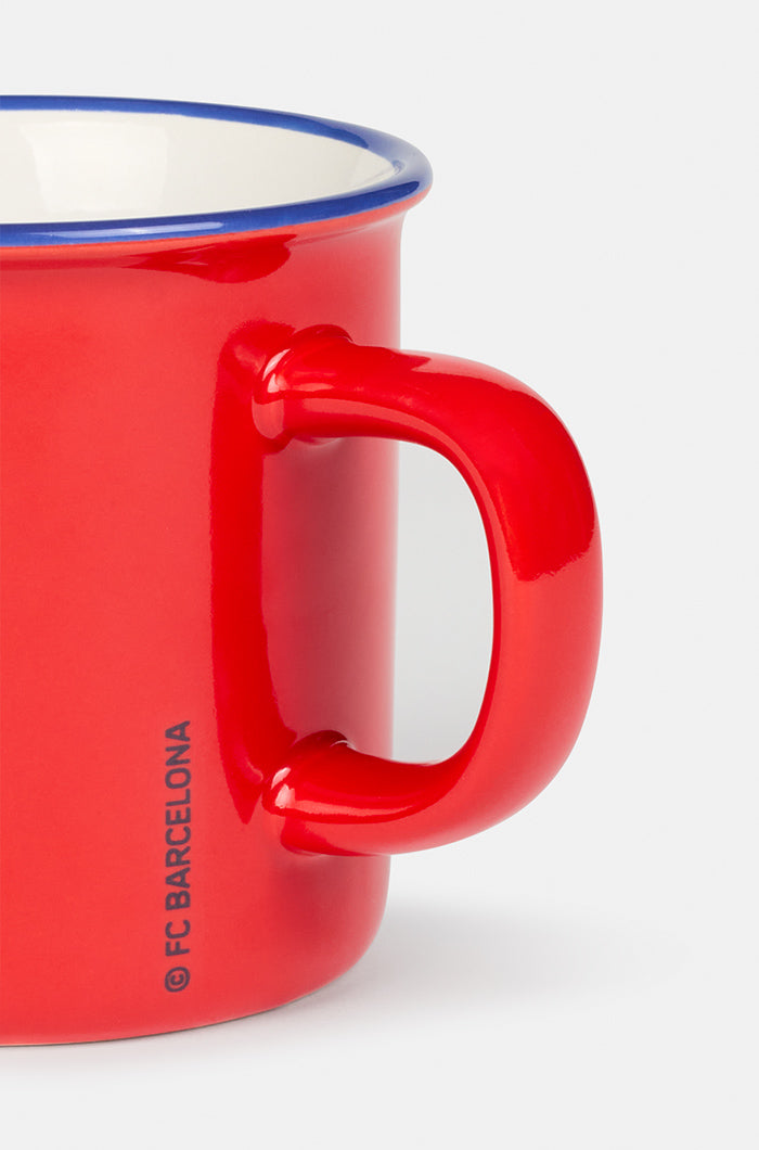 Mug en céramique bouclier du Barça