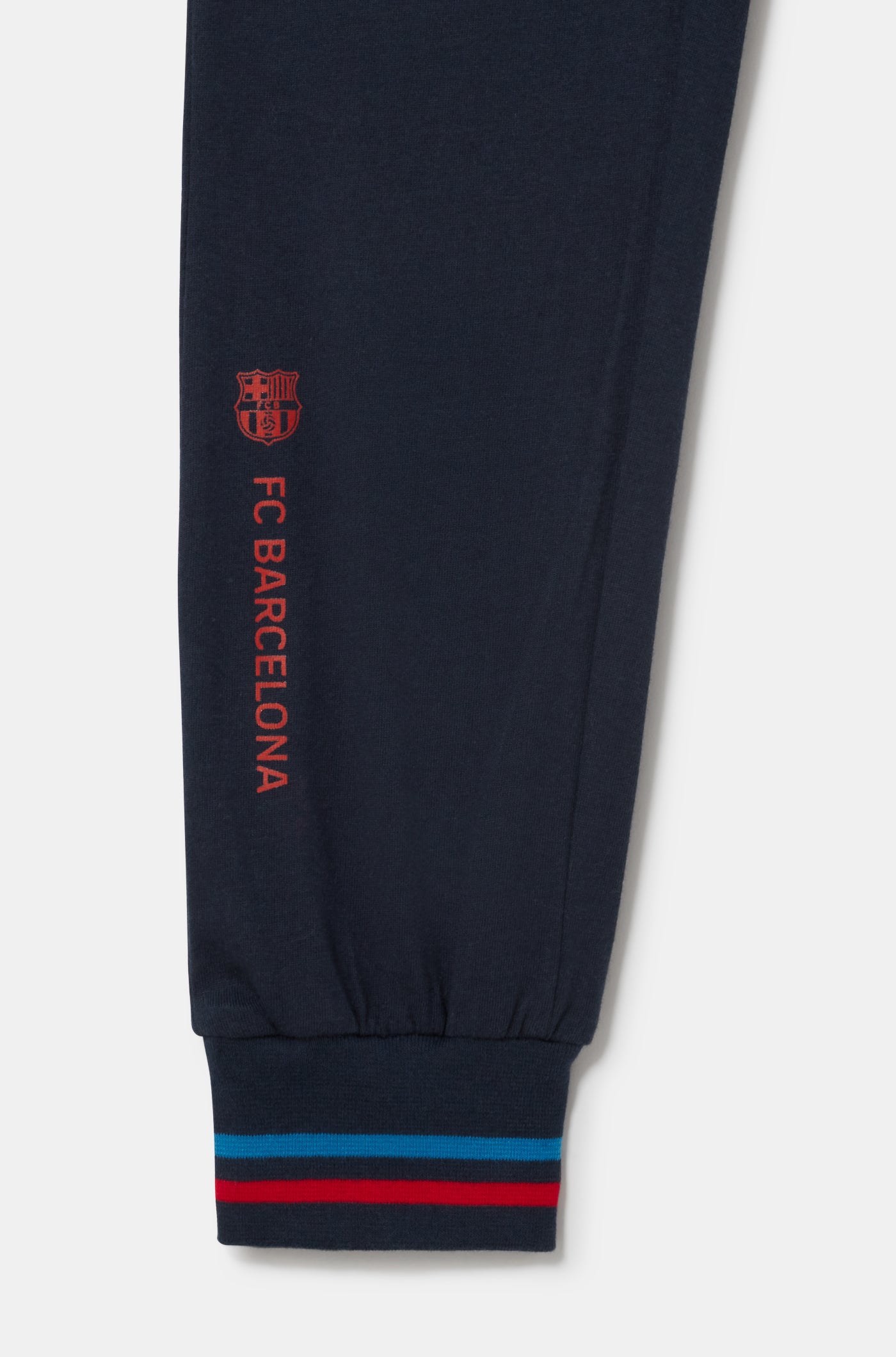 Pyjama FC Barcelone écusson marine - Junior