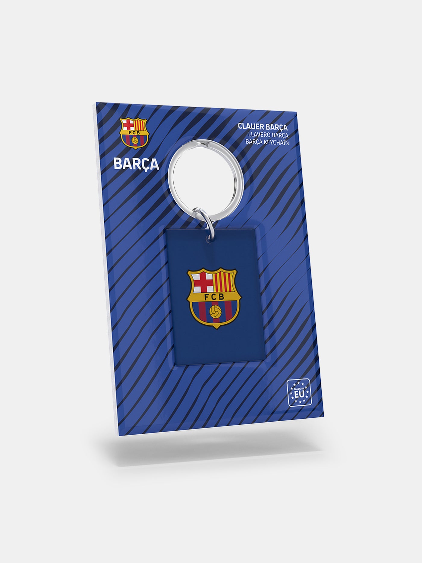 FC Barcelona Keychain - "Més que un club"