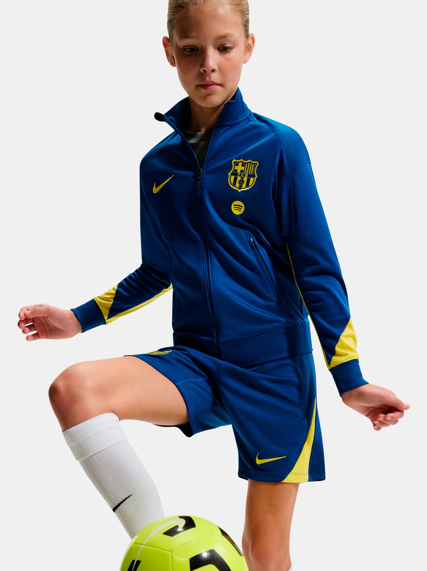 Short d’entraînement Junior FC Barcelone 25/26 quatrième équipement