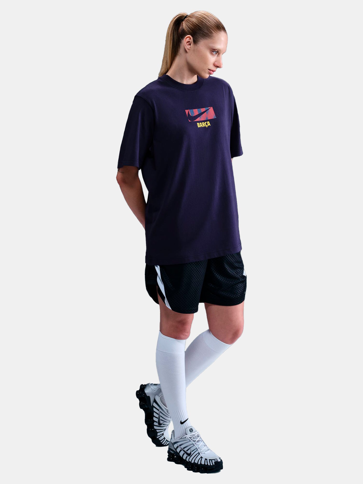 T-shirt supporter Barça Nike - Femme