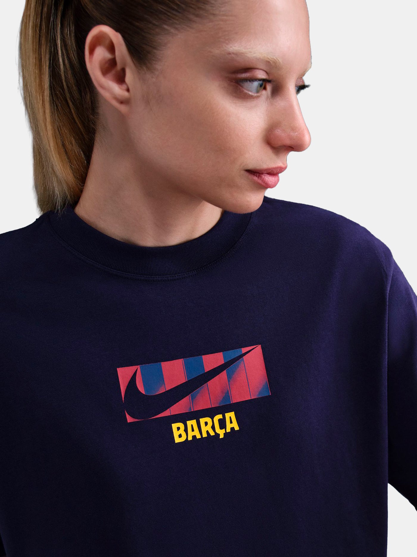 Camiseta supporter Barça Nike - Mujer