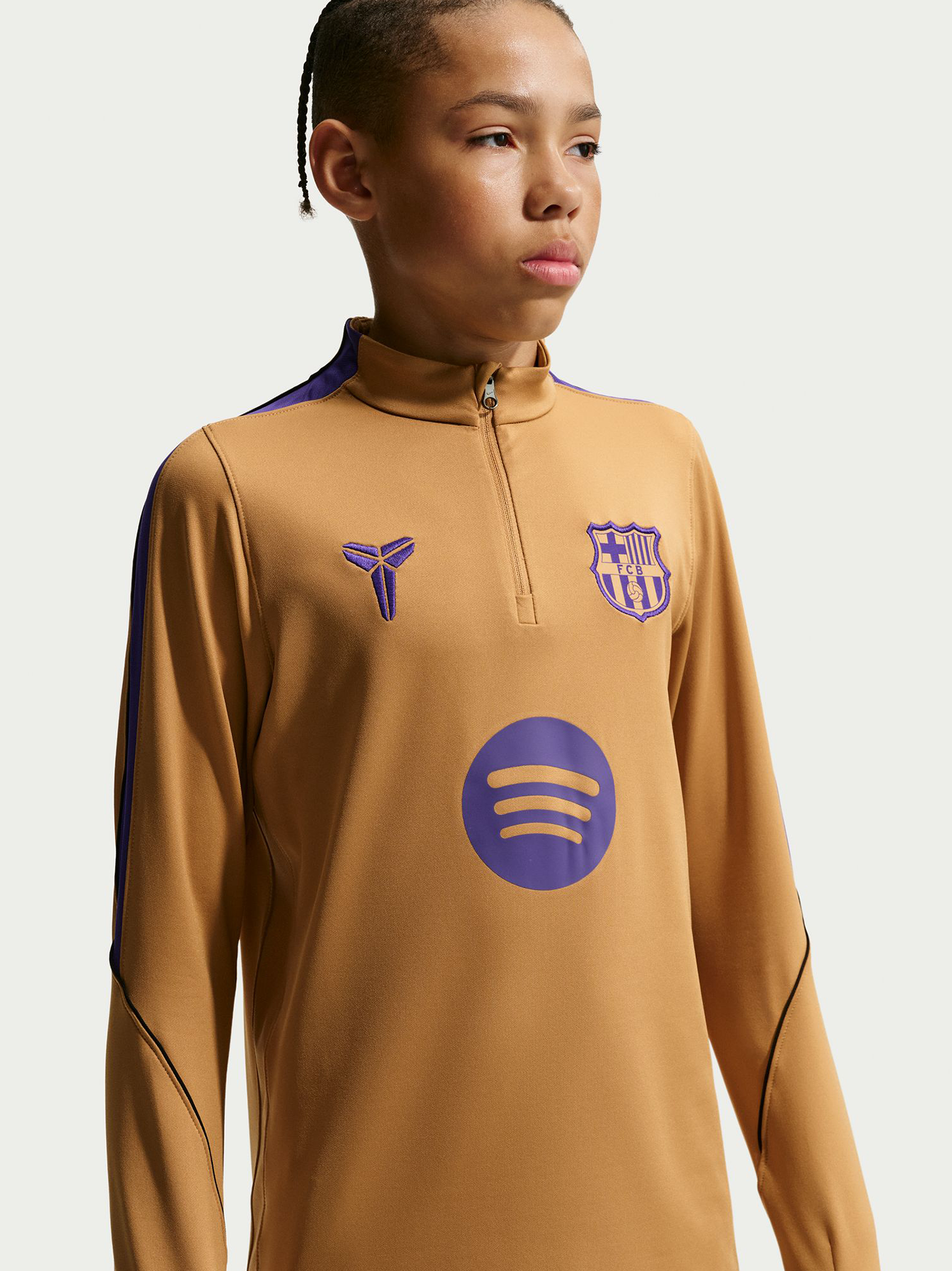 Junior Away Coach Sweatshirt 26/27 | FC Barcelona – Barça Official