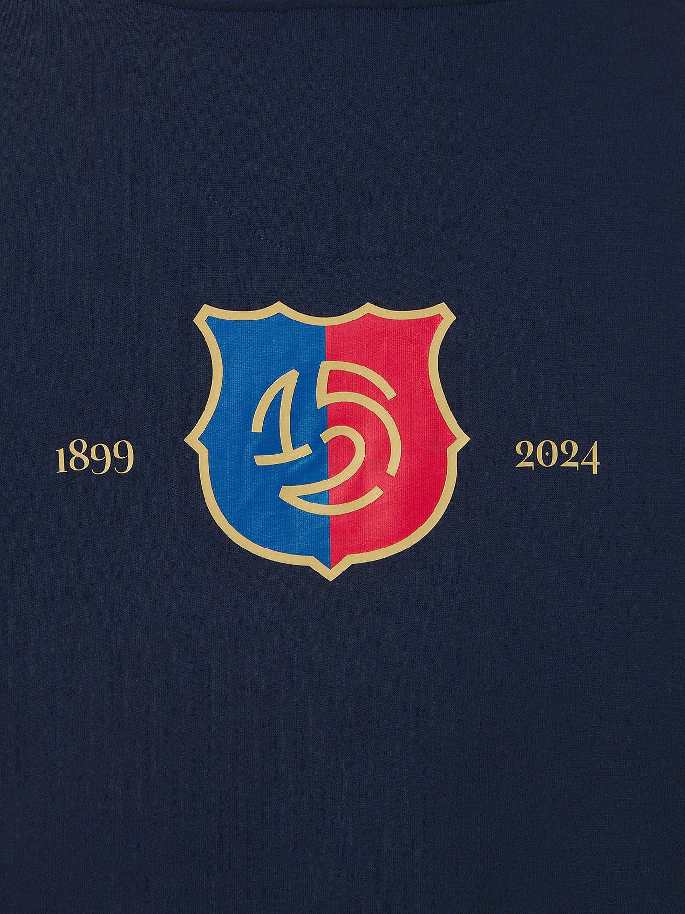 Sweat à capuche navy Barça 125