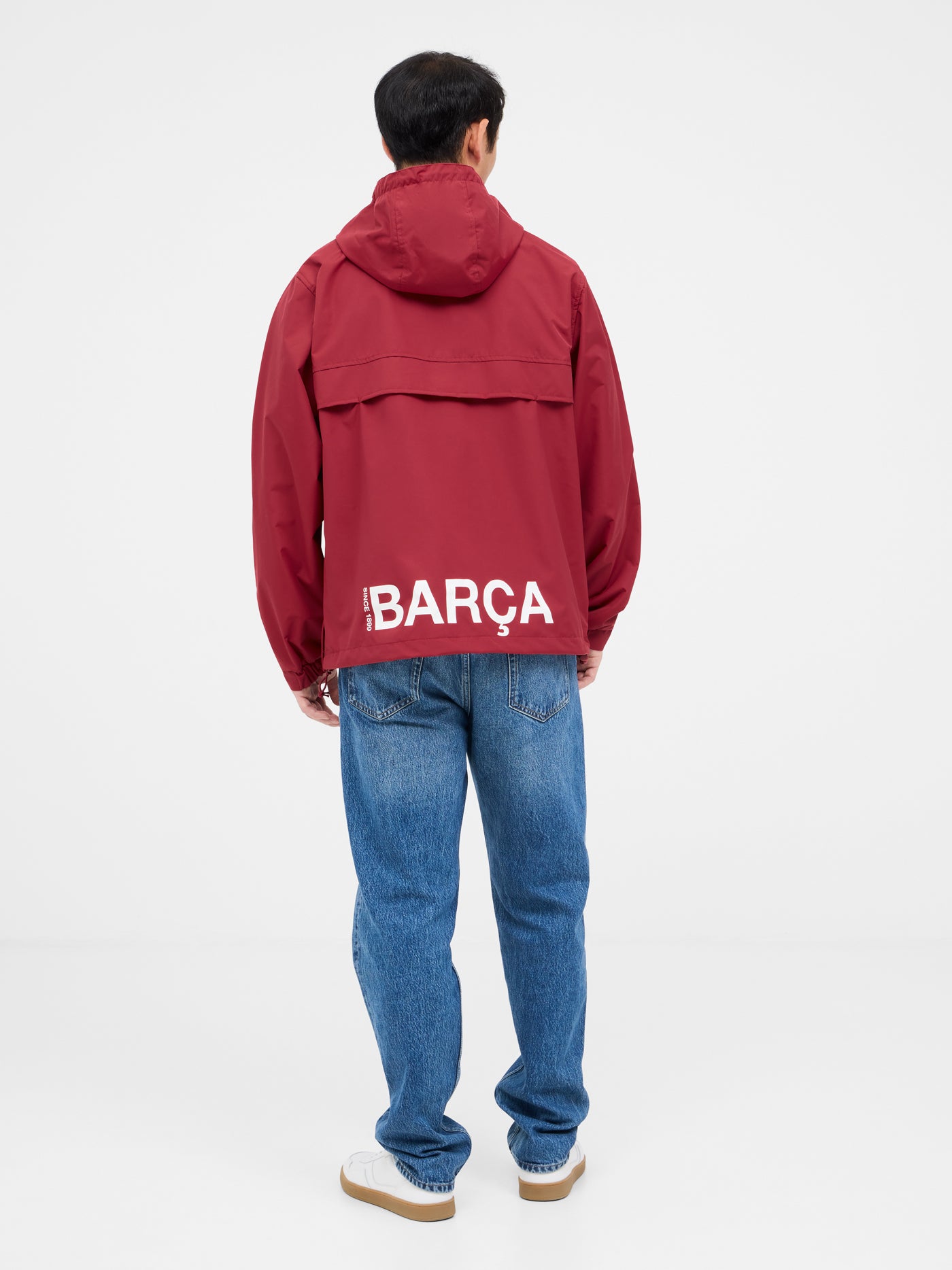 Veste imperméable bordeaux Barça