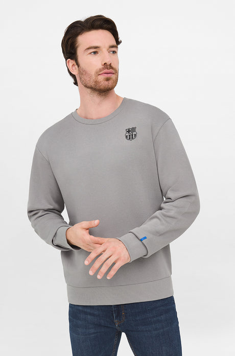 Sweat-shirt gris Barça