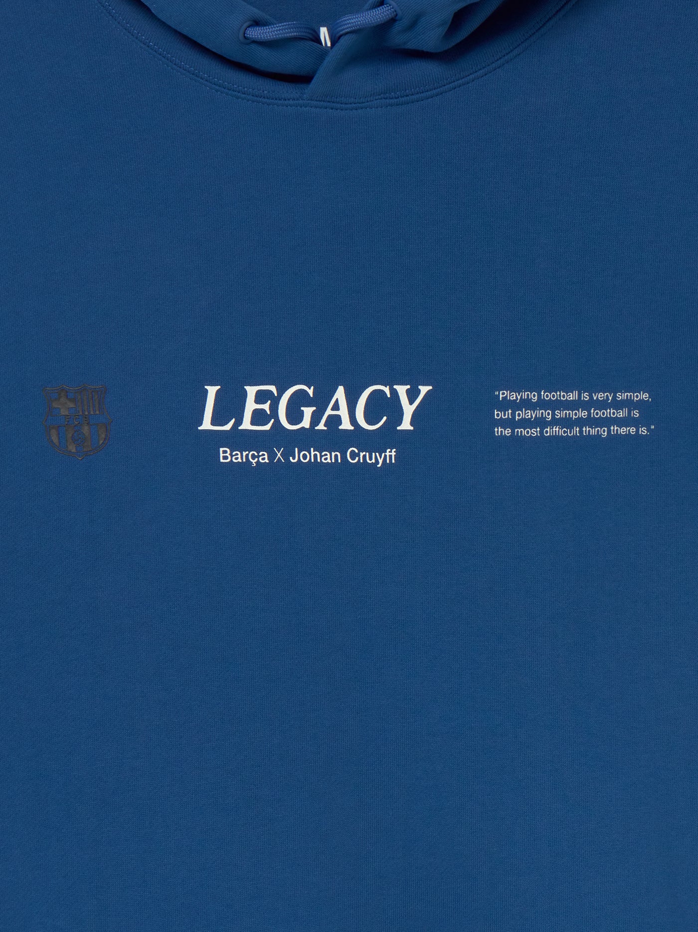 Sudadera Azul Cruyff Barça