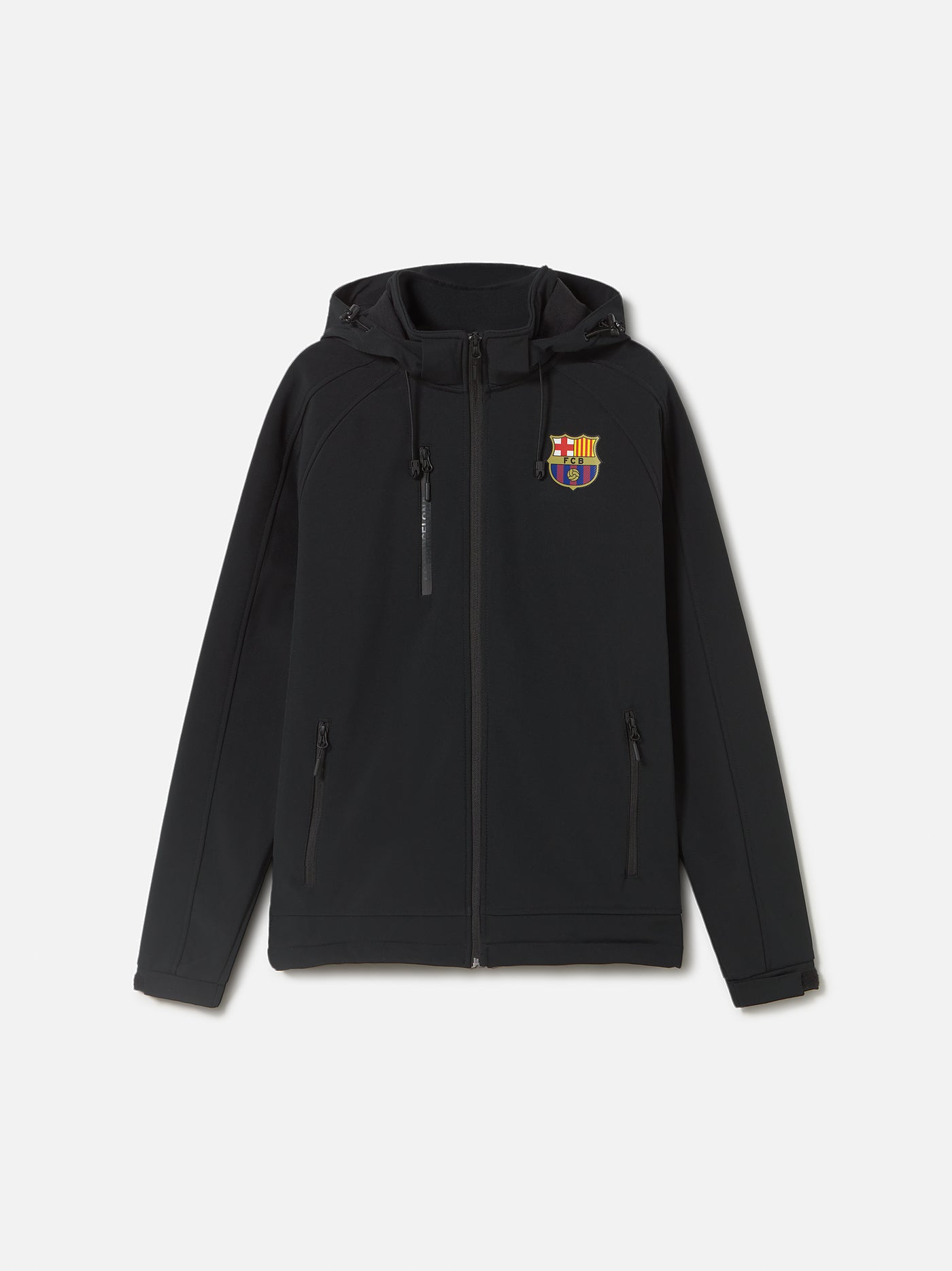 FC Barcelona Hooded black softshell jacket – Barça Official Store