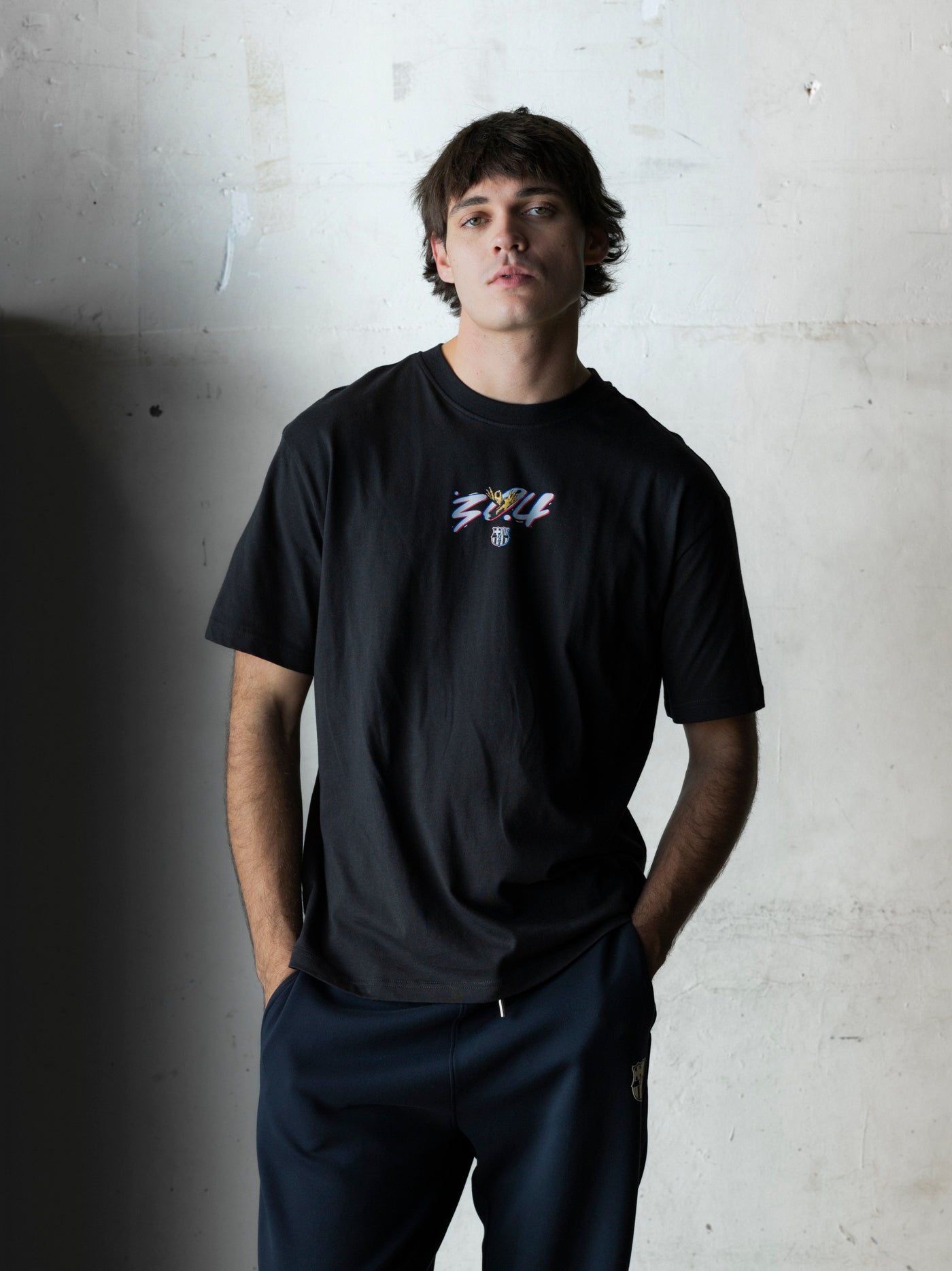 T-Shirt Lamine Yamal Core Black Barça