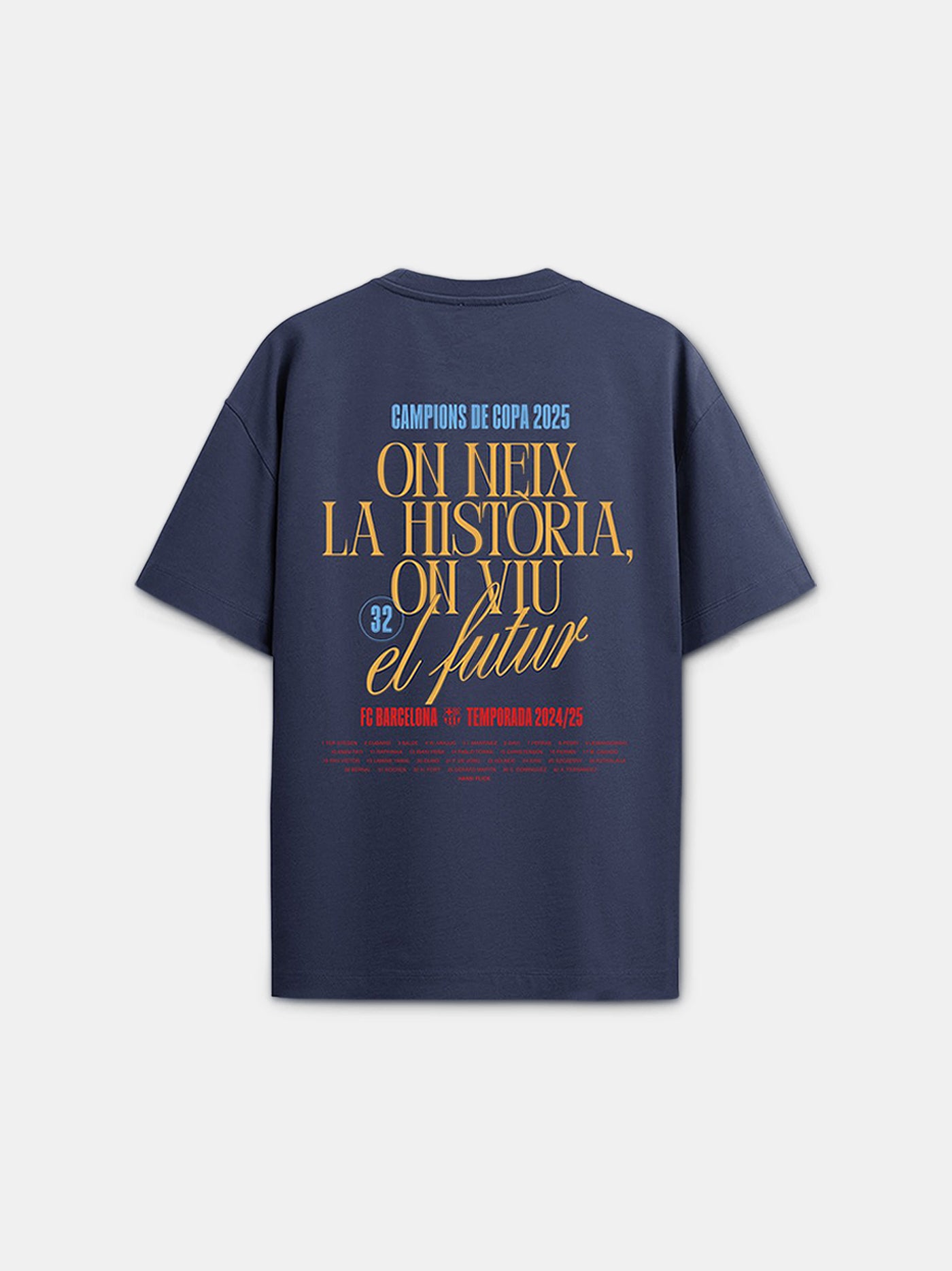 T-shirt Copa Champions 2025 Barça
