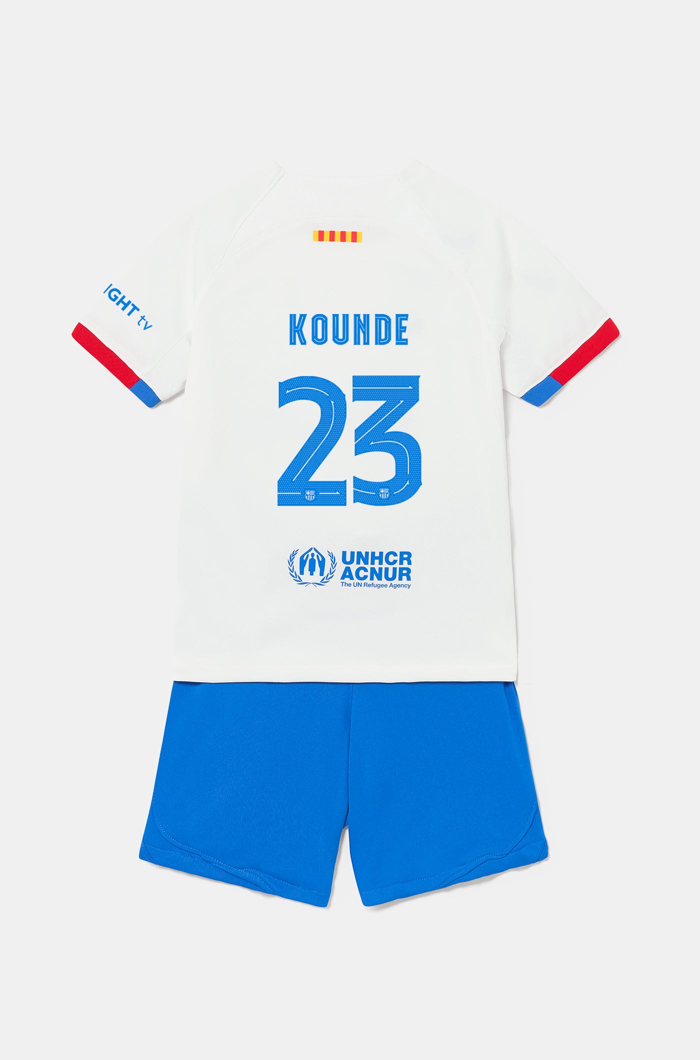 FC Barcelona away Kit 23/24 – Younger Kids  - KOUNDE