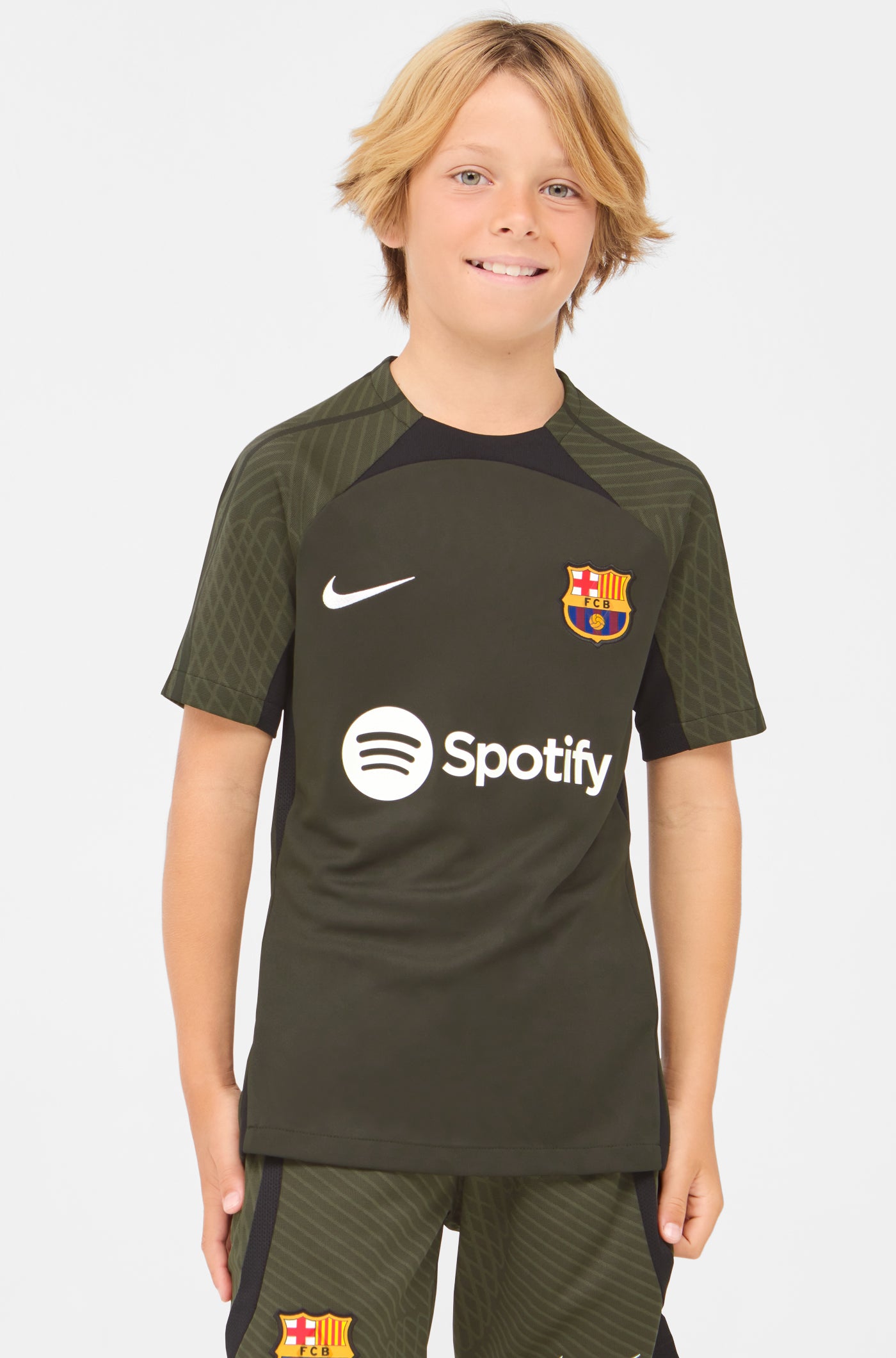 Camiseta de entrenador FC Barcelona 23/24 - Junior – Barça Official Store  Spotify Camp Nou