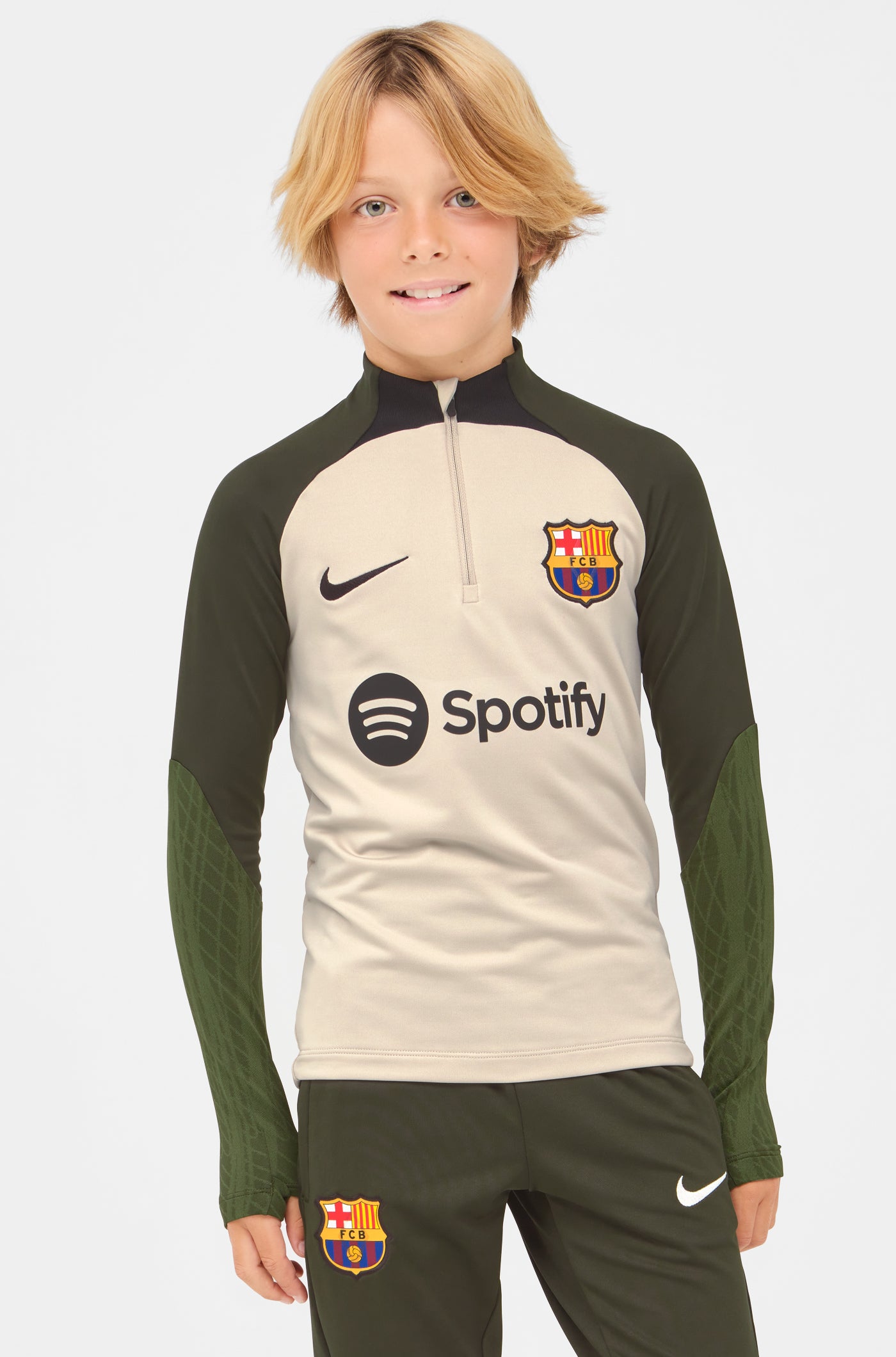 Met pensioen gaan Algebra Vliegveld FC Barcelona Training Sweatshirt 23/24 – Junior – Barça Official Store  Spotify Camp Nou