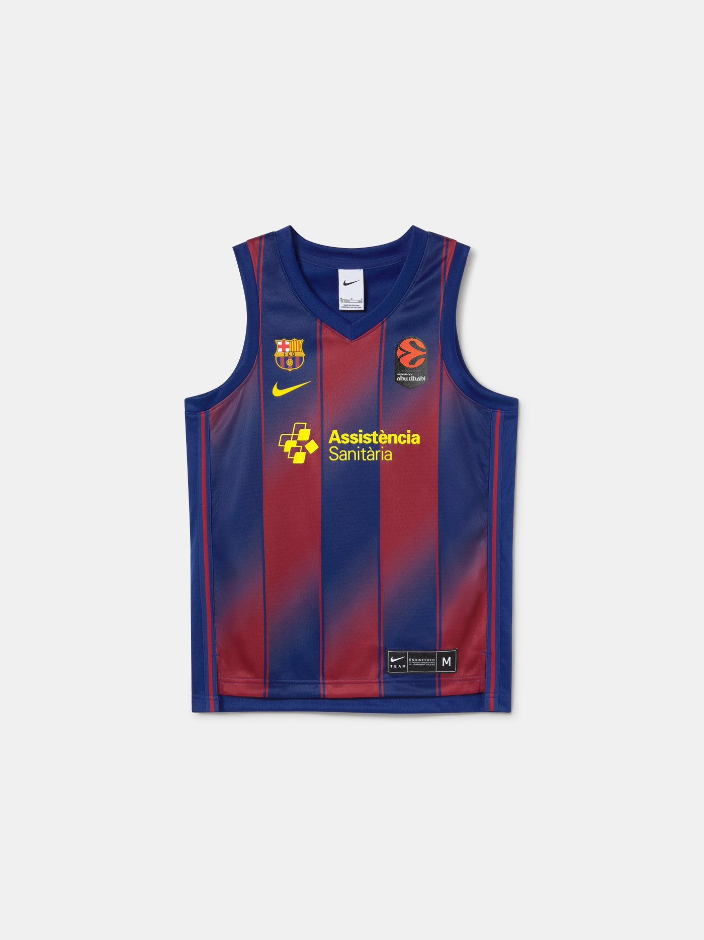 Junior home basketball shirt FC Barcelona 25/26