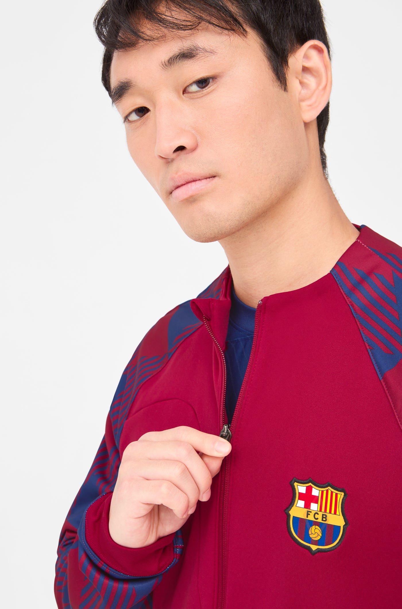 Barcelona Pre-Match Jacket – Barça Official Spotify Camp