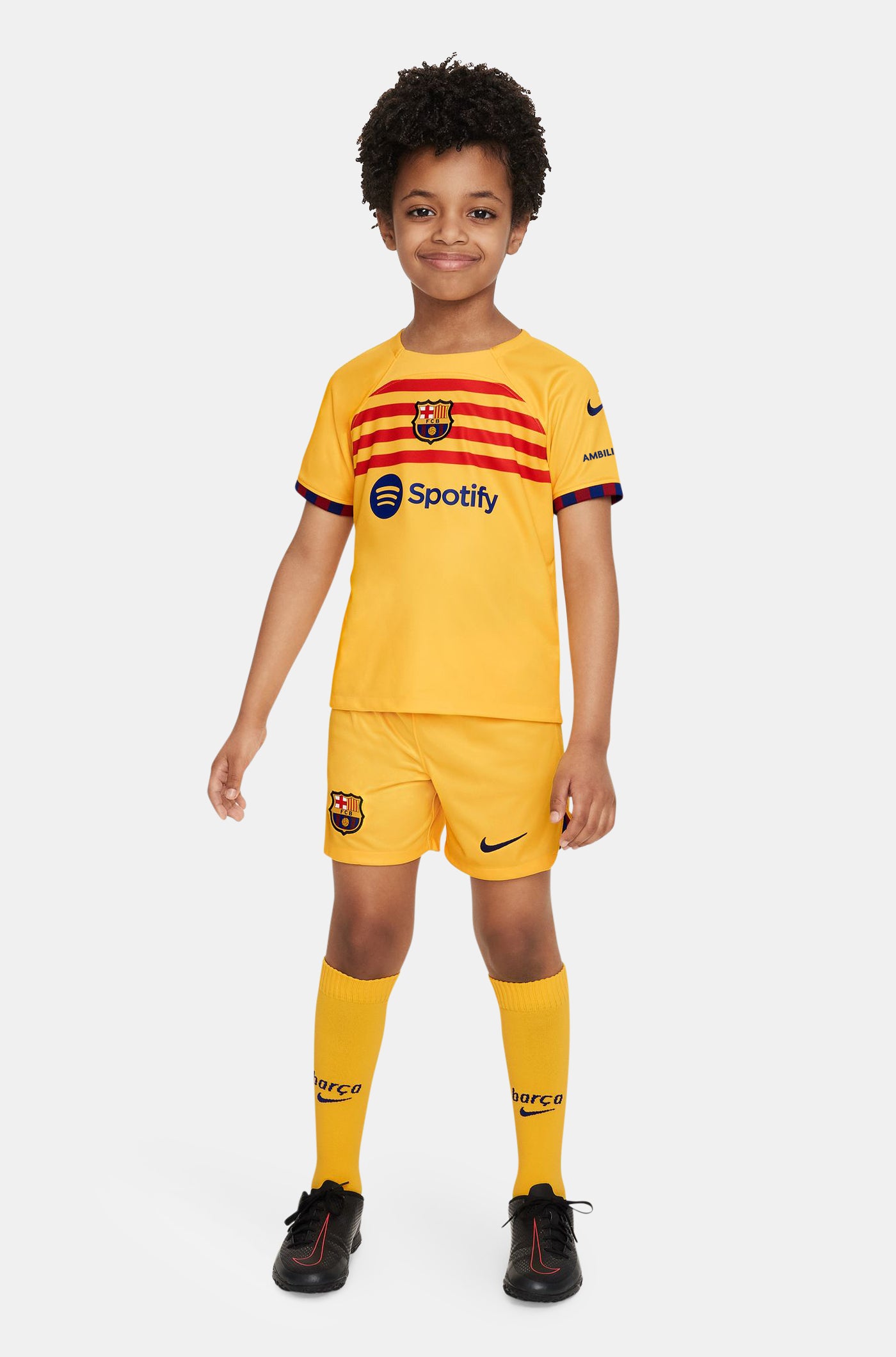 Conjunto 4ª equipación FC Barcelona 22/23 - Niño/a pequeño/a – Barça  Official Store Spotify Camp Nou