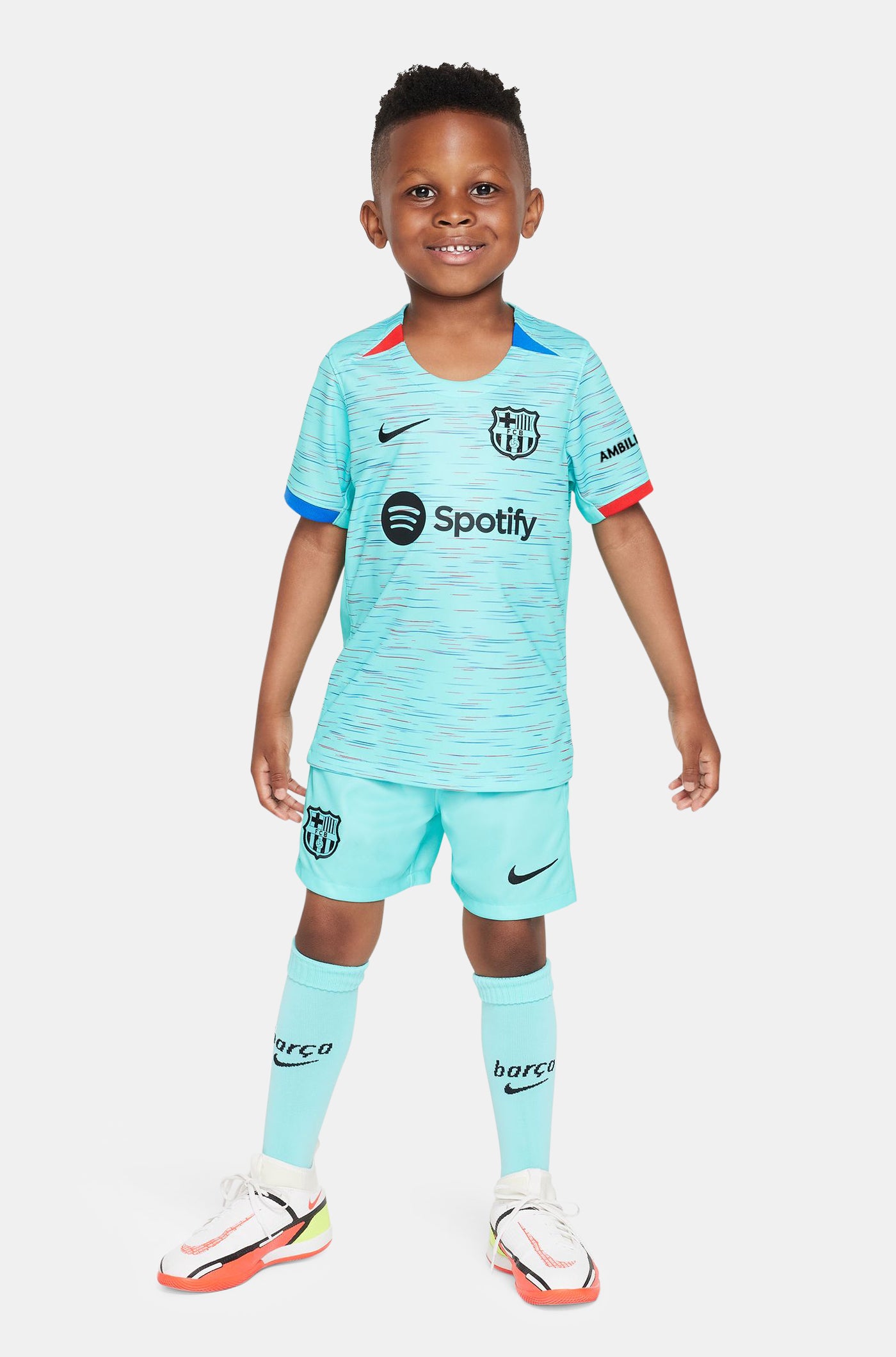 FC Barcelona third Kit 23/24 – Younger Kids  - GAVI