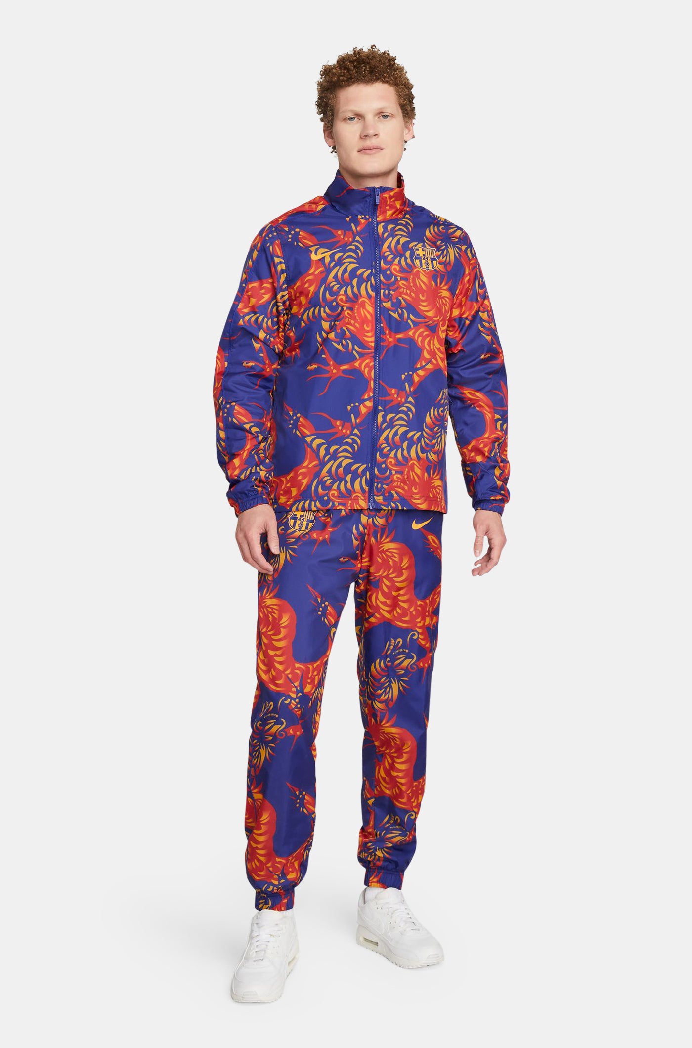 FC Barcelona Tracksuit new year's chinese print 23/24 â Barça Official Store Spotify Camp Nou