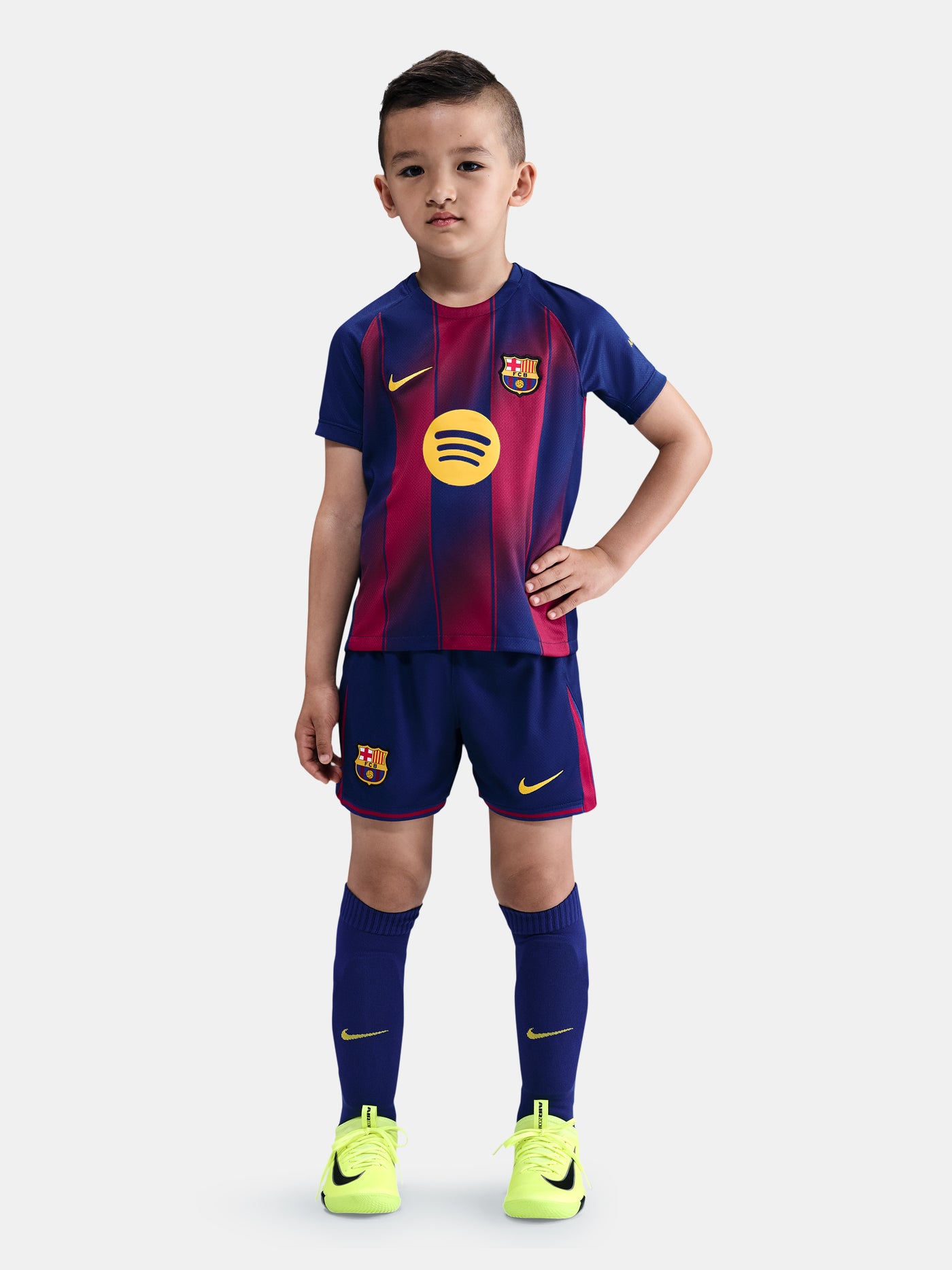Younger kids home kit 25/26 FC Barcelona – Barça Official Store