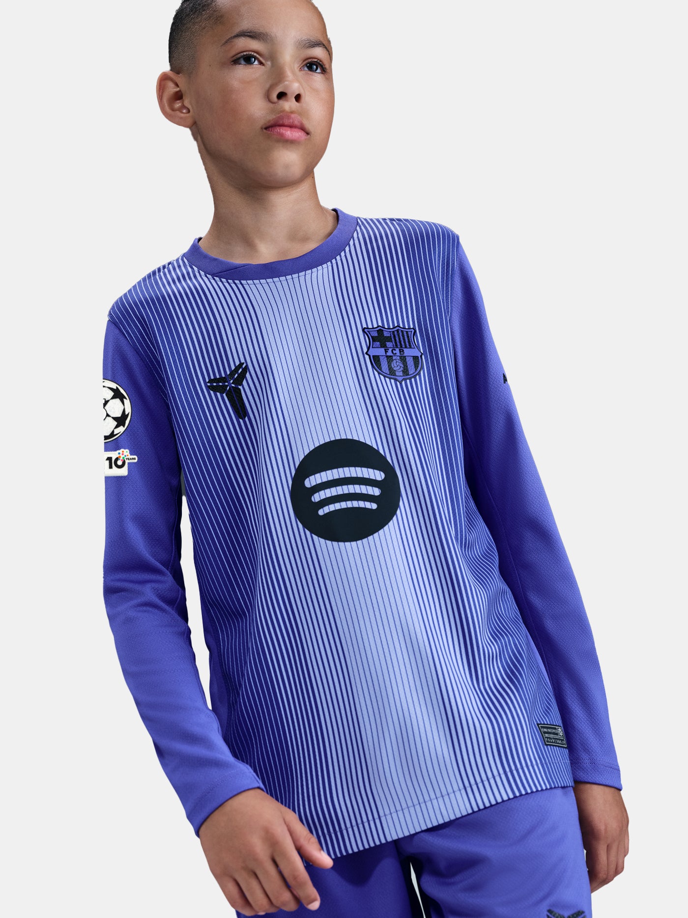 UCL Junior goalkeeper away jersey 25/26 FC Barcelona x Kobe Bryant