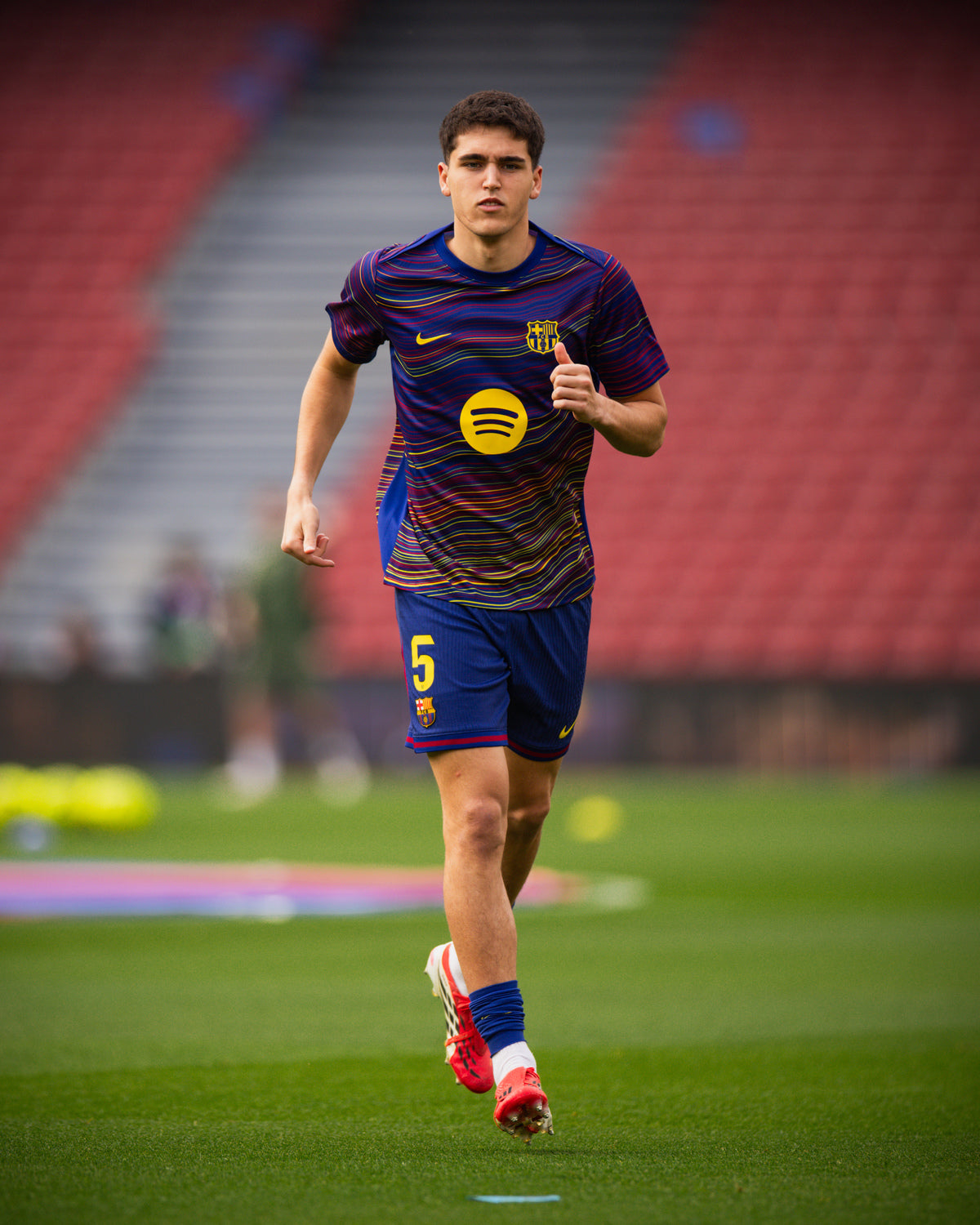 Camiseta Pre-partido primera equipación FC Barcelona 25/26