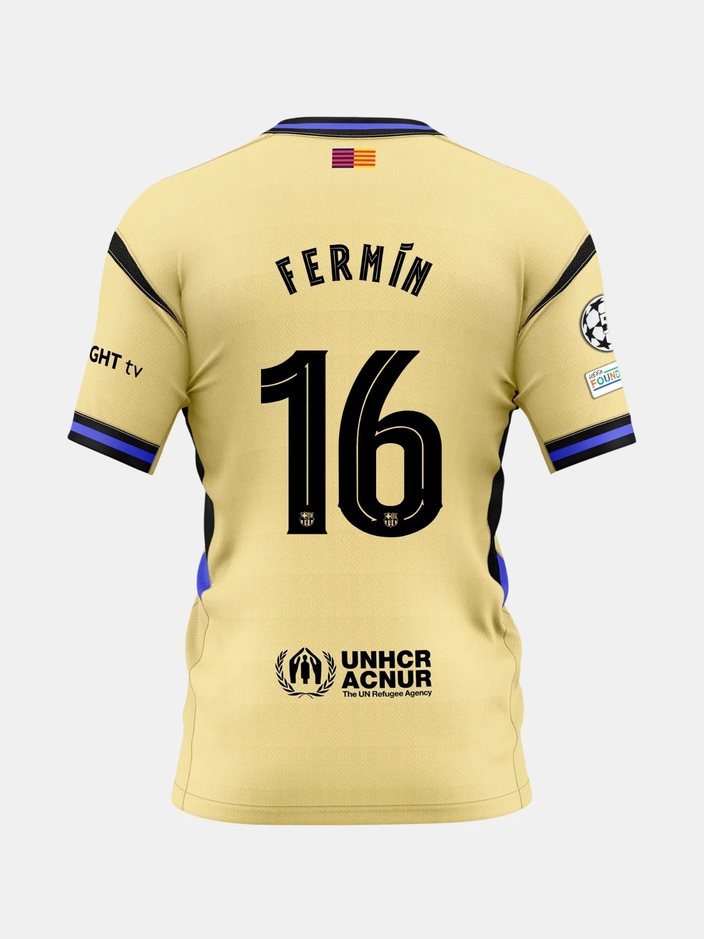 FERMÍN | UCL Men's away jersey 25/26 FC Barcelona x Kobe Bryant