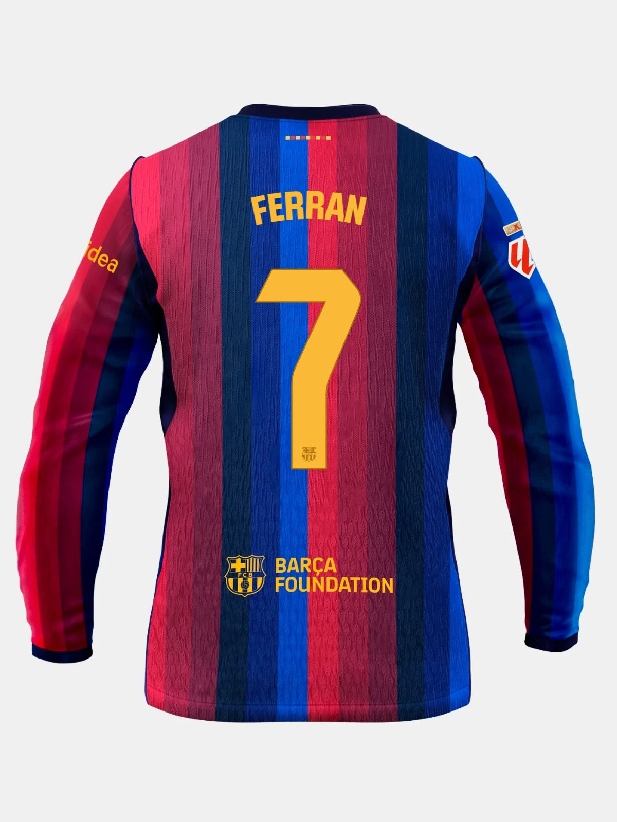 FERRAN | La Liga メンズ ホームユニフォーム 26/27 FC Barcelona