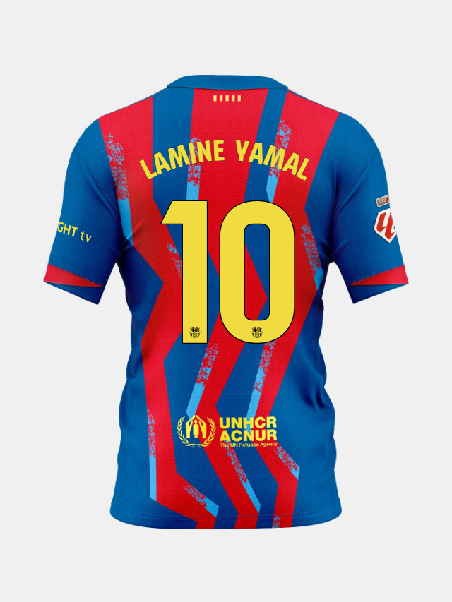 LAMINE YAMAL | La Liga FCバルセロナ ウィメンズ 25/26 4thジャージ