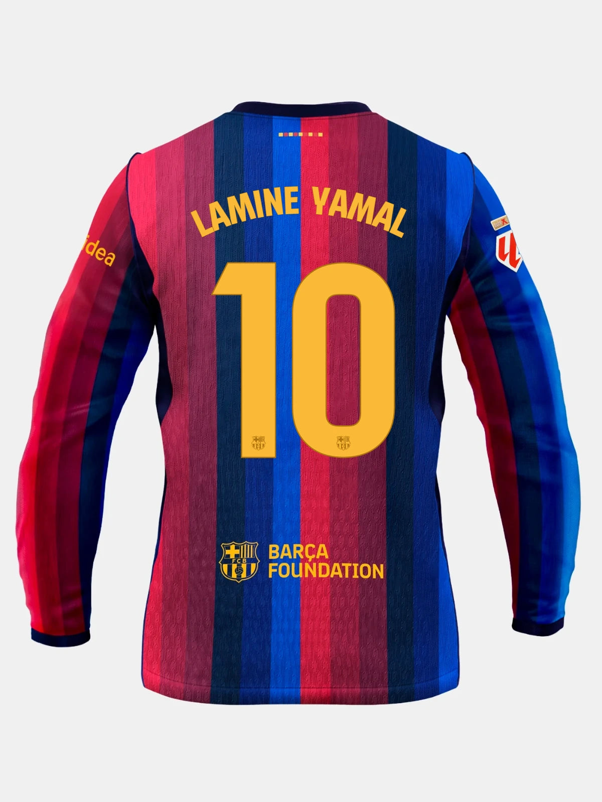 [正規品] FCバルセロナ 長袖ユニフォーム #10 LAMINE YAMAL LAMINE YAMAL | La Liga メンズ ホームユニフォーム 26/27 FC