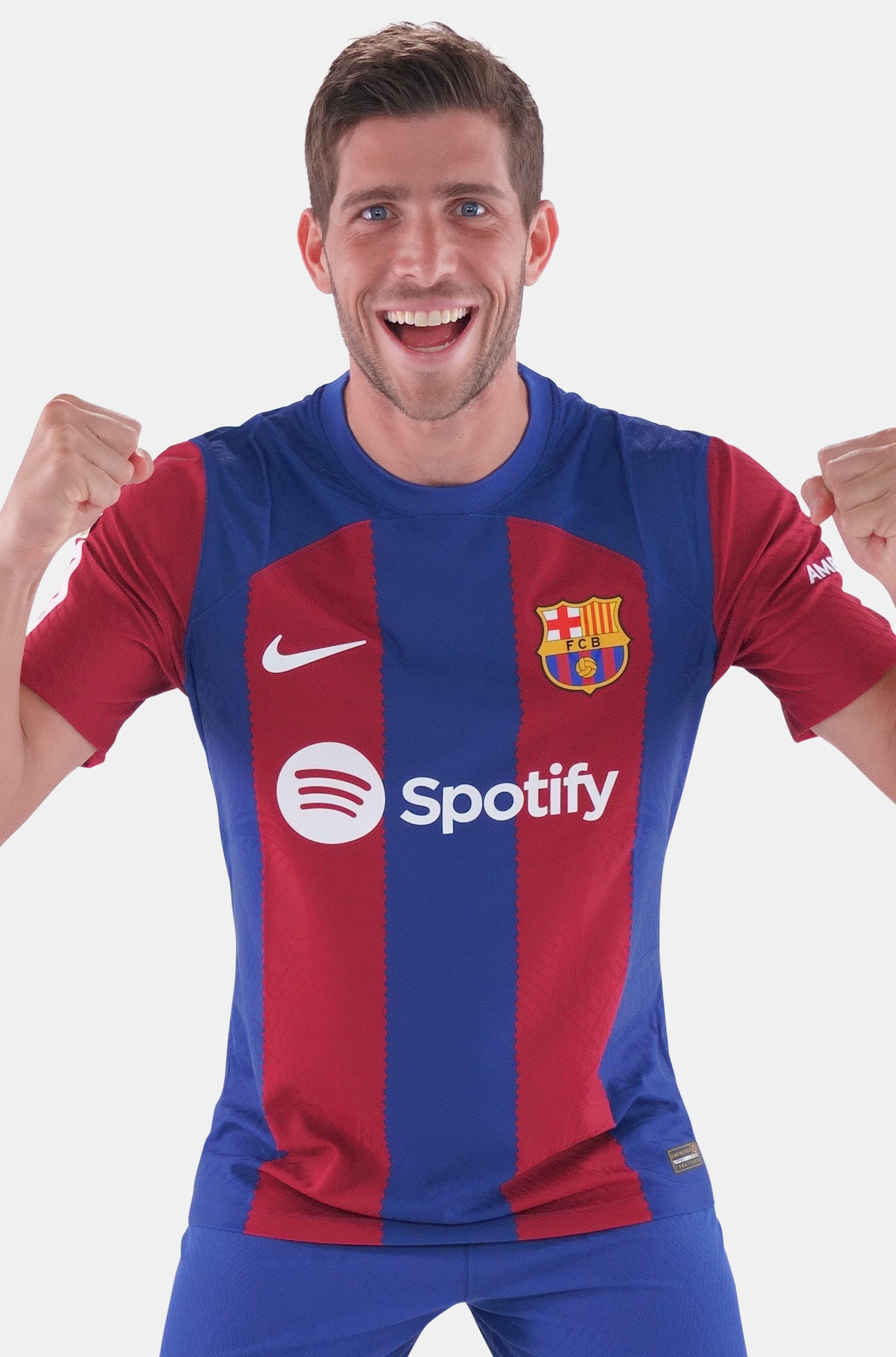 UCL FC Barcelona home shirt 23/24 Player's Edition  - S. ROBERTO