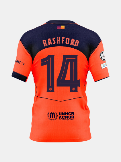 RASHFORD UCL Men's third jersey 25/26 FC Barcelona T90 – Barça