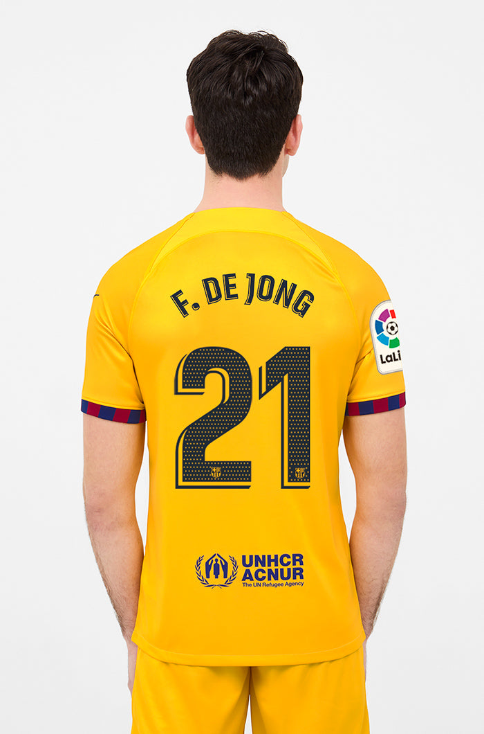 LFP - Samarreta 4t Equipament FC Barcelona 22/23 - F. DE JONG – Barça ...