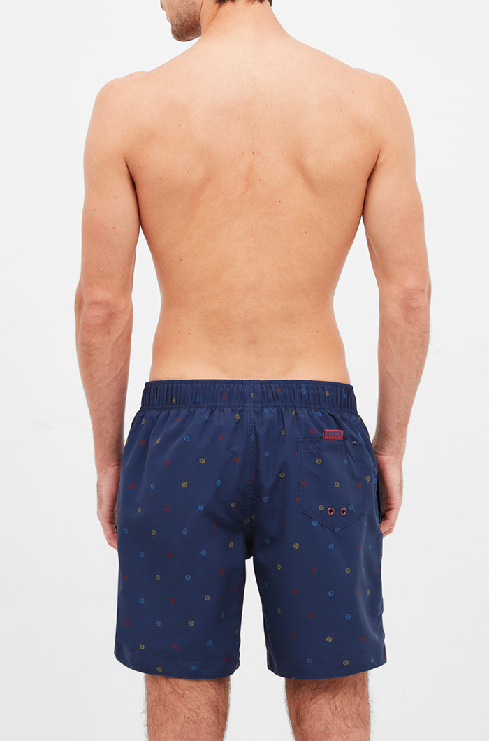 Bañador estampado Barça